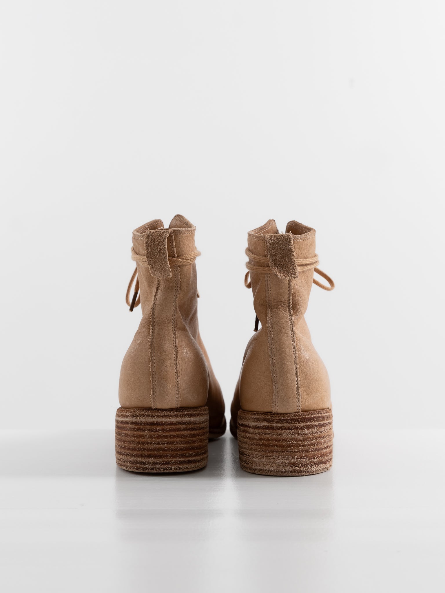 Guidi Lace Up Boot PL11L in Tan - GUIDI at Worthwhile - shop BOOT