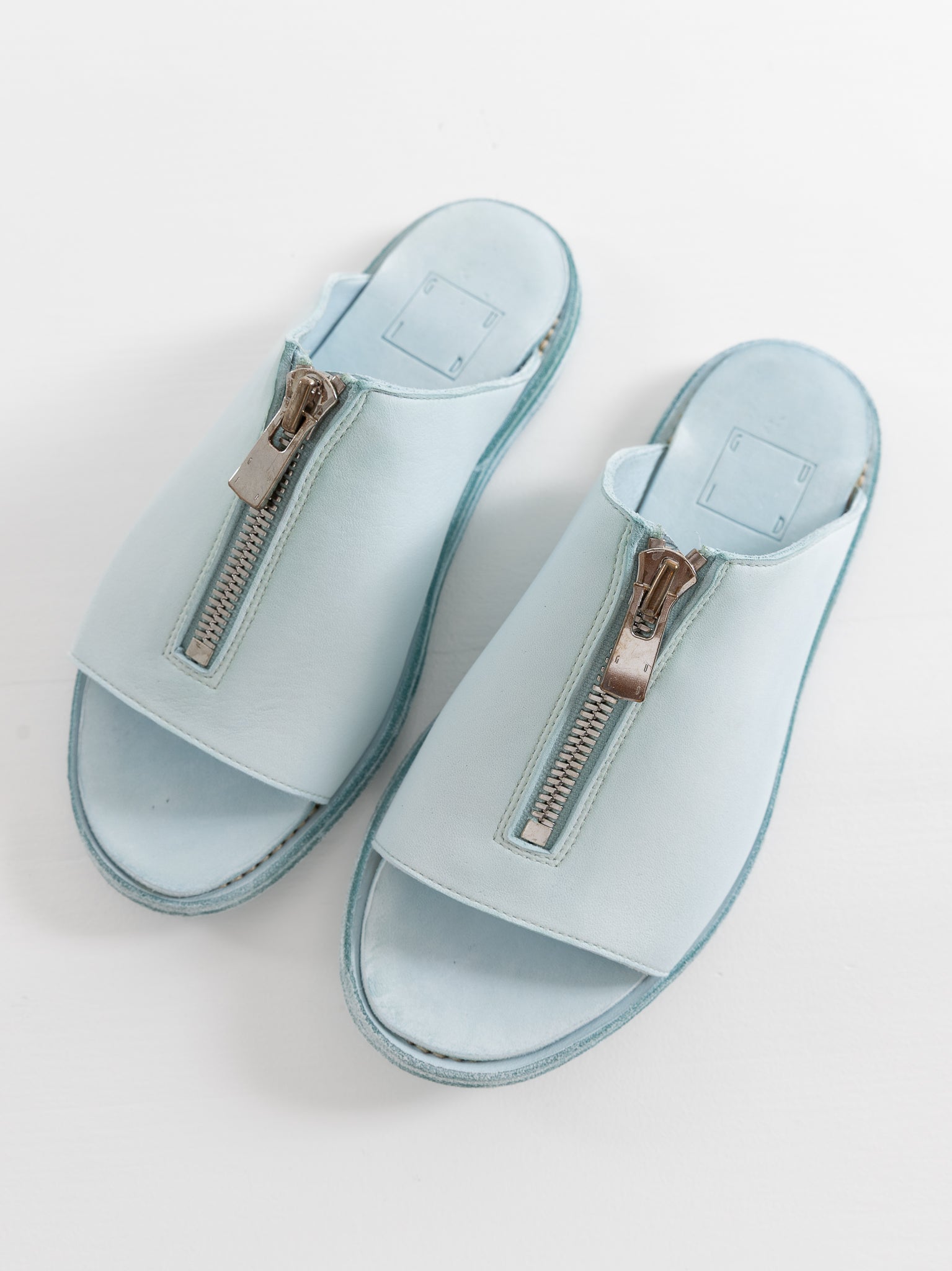Guidi Zip Sandal BRKZ06 in Light Blue - GUIDI at Worthwhile - shop SANDAL
