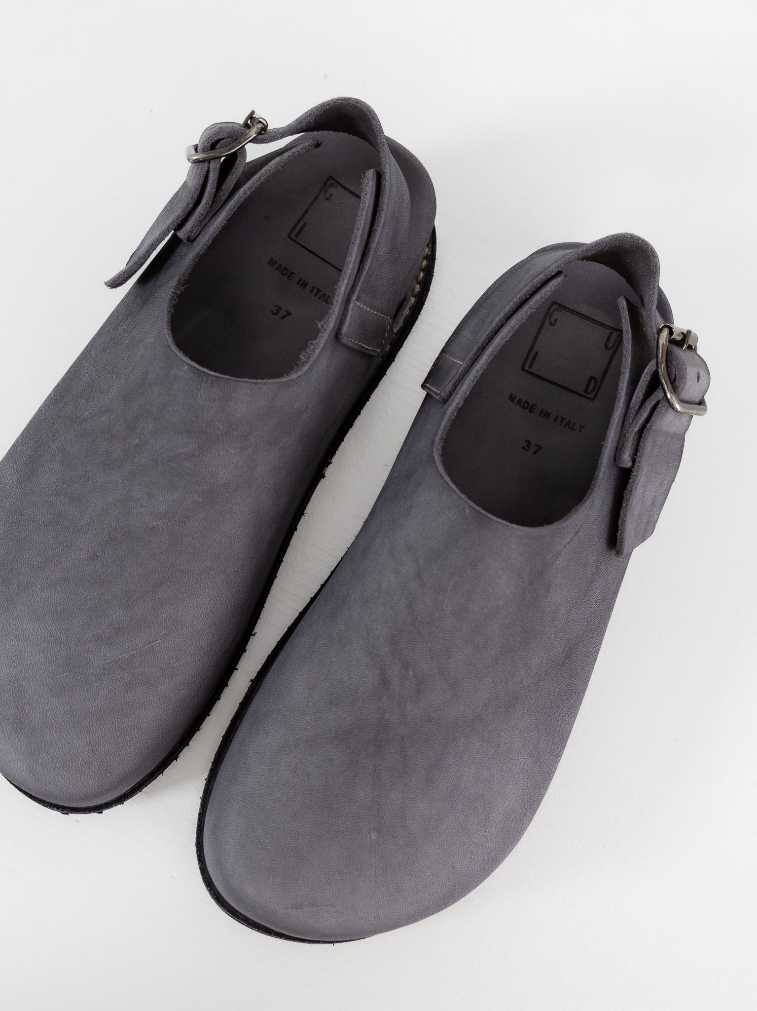 Guidi Sling Back Sandal BRK10 in Grey - GUIDI at Worthwhile - shop SHOES