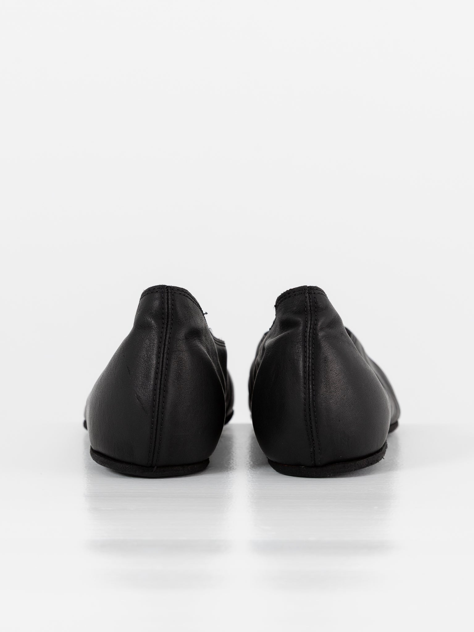 Guidi Ballerina Flat 626R in Black - GUIDI at Worthwhile - shop SHOES