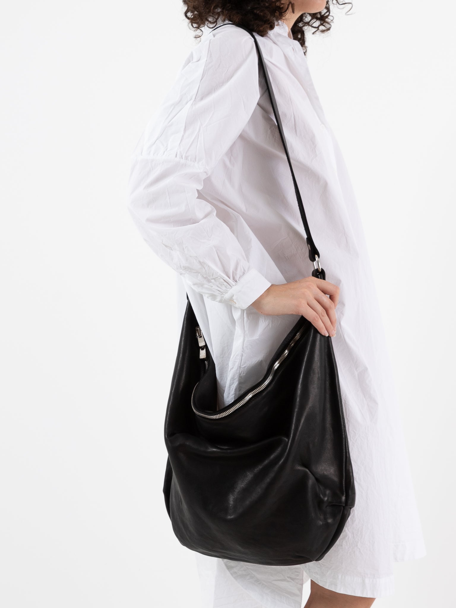 Guidi Crossbody Bag HM02 in Black - GUIDI at Worthwhile - shop BAG