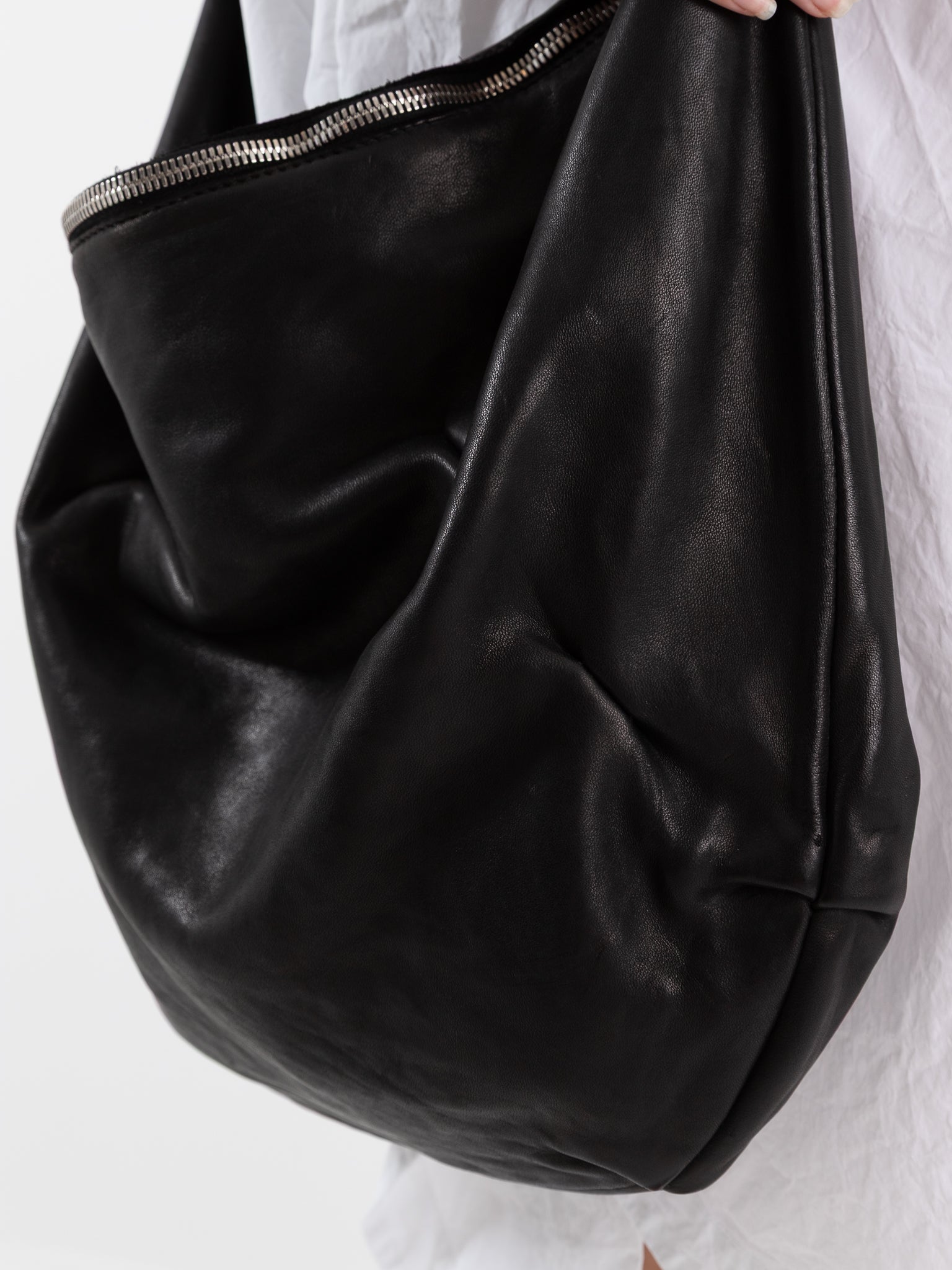 Guidi Crossbody Bag HM02 in Black - GUIDI at Worthwhile - shop BAG