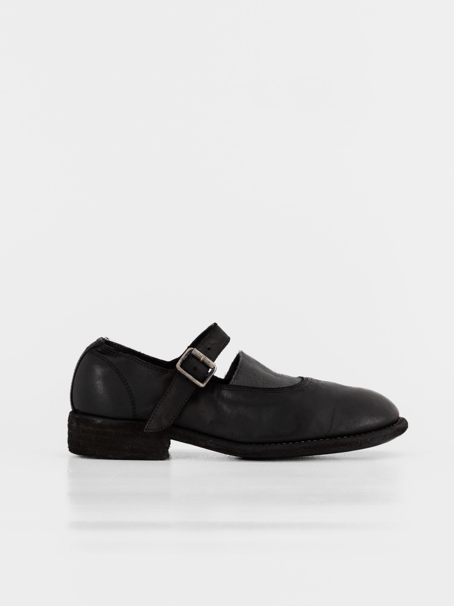 Guidi Mary Jane 992EF in Black - GUIDI at Worthwhile - shop SHOES