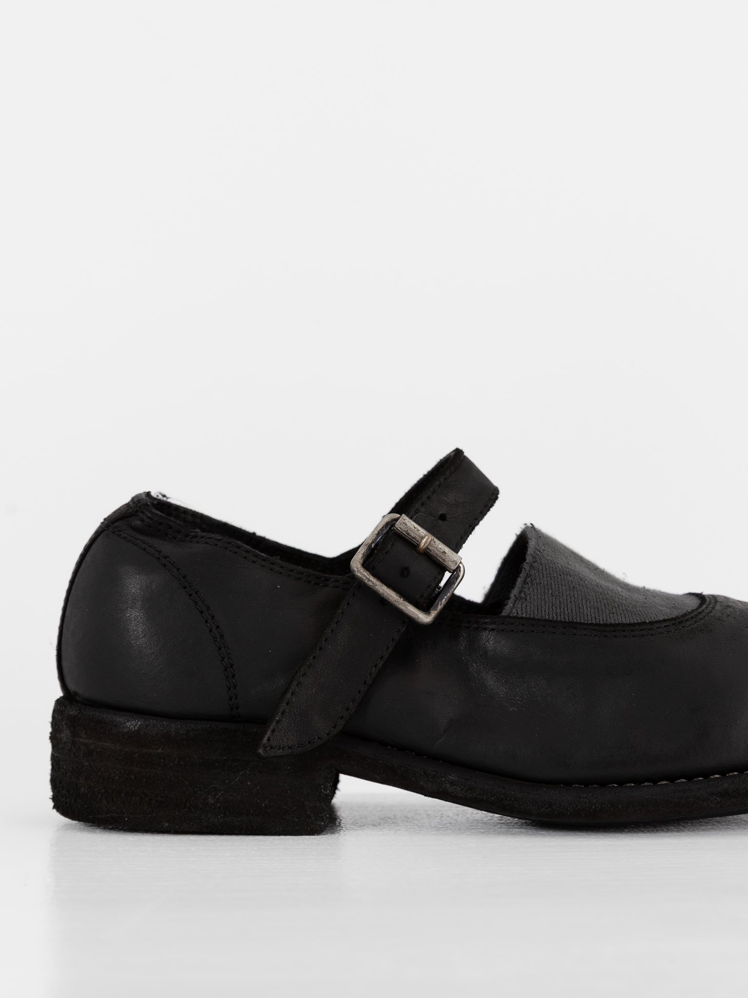 Guidi Mary Jane 992EF in Black - GUIDI at Worthwhile - shop SHOES