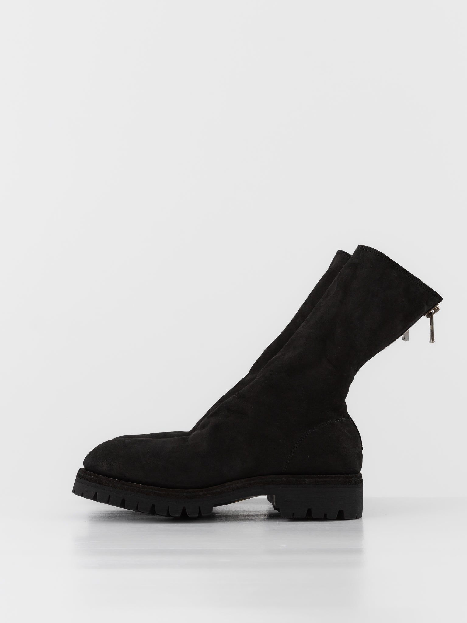 Guidi Back Zip Boot 788V in Black - GUIDI at Worthwhile - shop BOOT