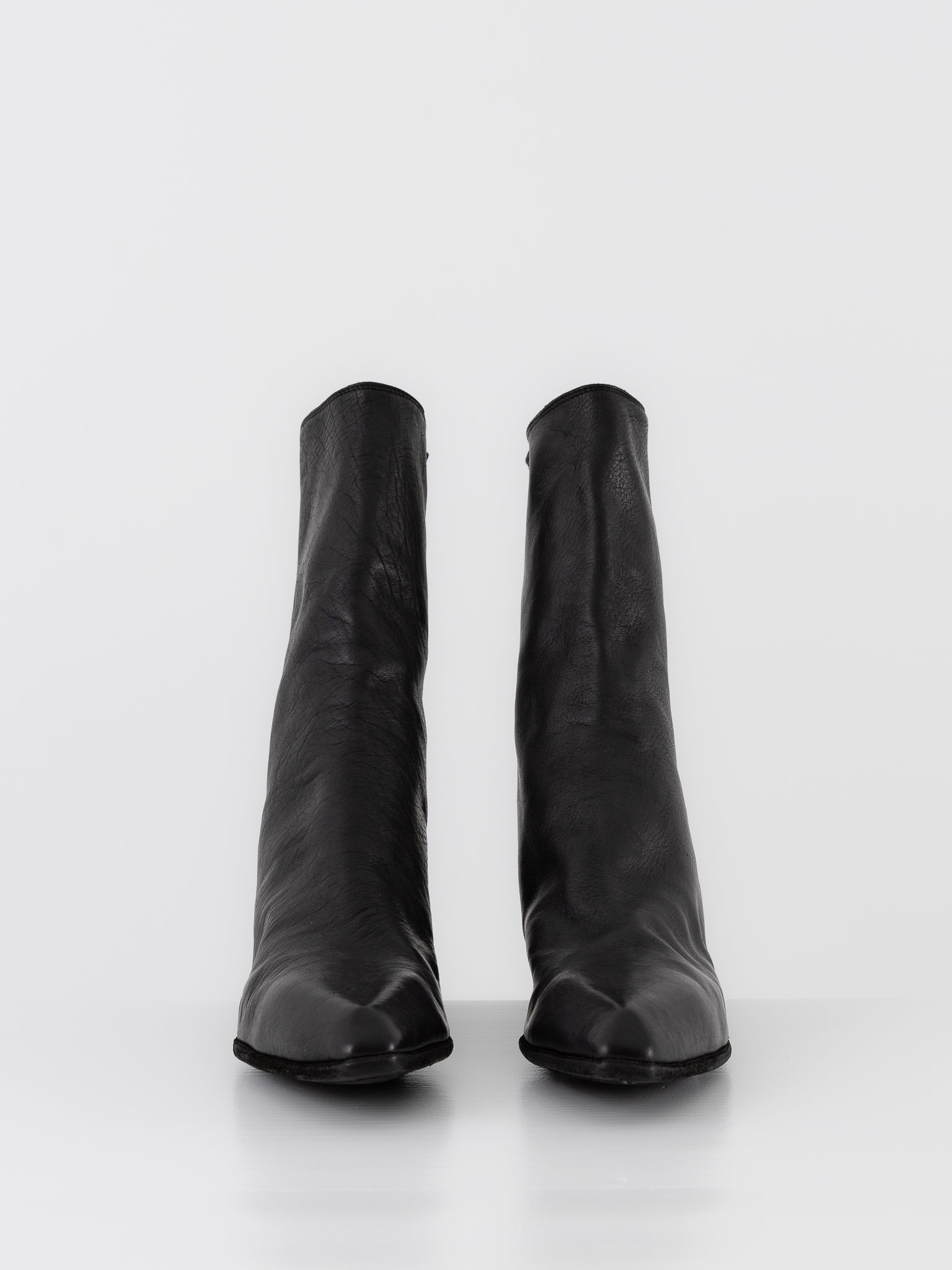 Guidi Back Zip Boot TX08 in Black - GUIDI at Worthwhile - shop BOOT