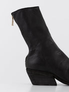 Guidi Back Zip Boot TX08 in Black - GUIDI at Worthwhile - shop BOOT