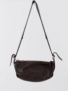 Guidi Crossbody Bag Q150 in Dark Brown - GUIDI at Worthwhile - shop BAG