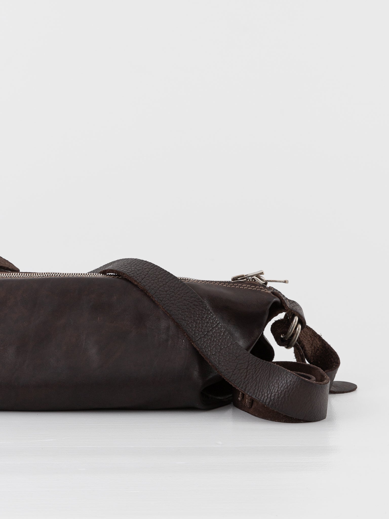 Guidi Crossbody Bag Q150 in Dark Brown - GUIDI at Worthwhile - shop BAG