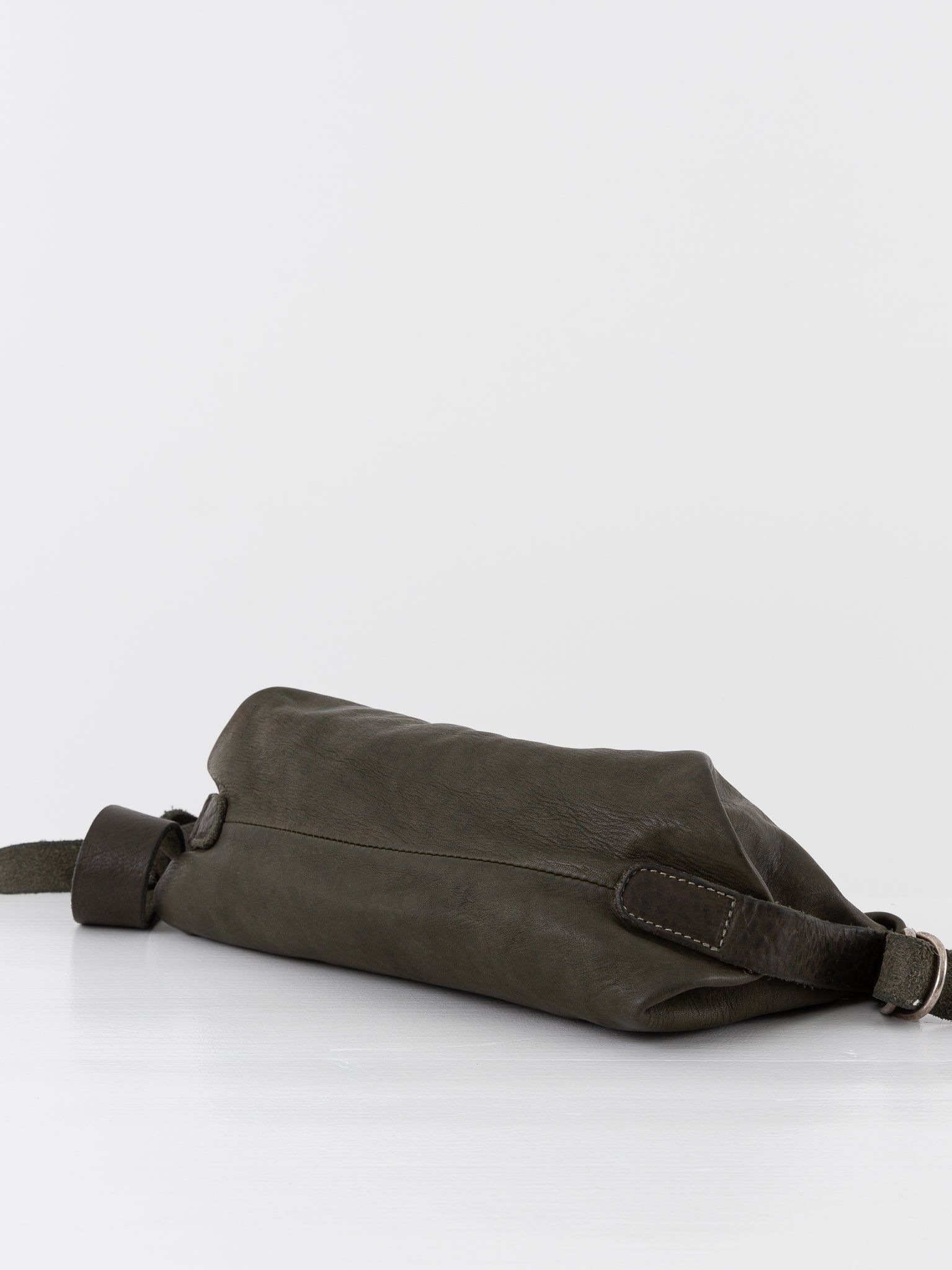 Guidi Crossbody Bag Q150 in Army Green - GUIDI at Worthwhile - shop BAG