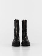 Guidi Front Zip High Sneaker Boot VS09 in Black - GUIDI at Worthwhile - shop BOOT