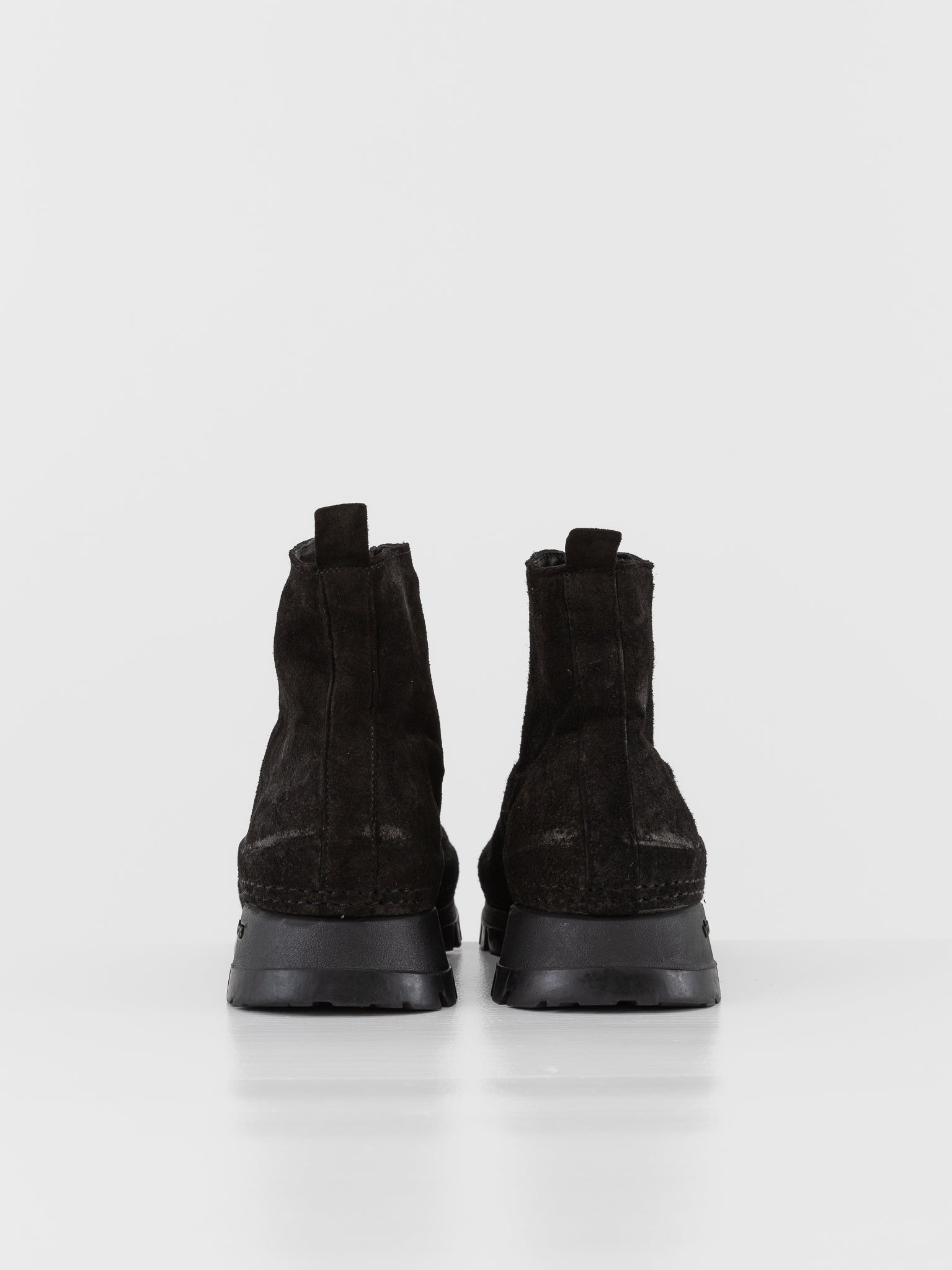 Guidi Front Zip Sneaker Boot VS01 in Black - GUIDI at Worthwhile - shop BOOT