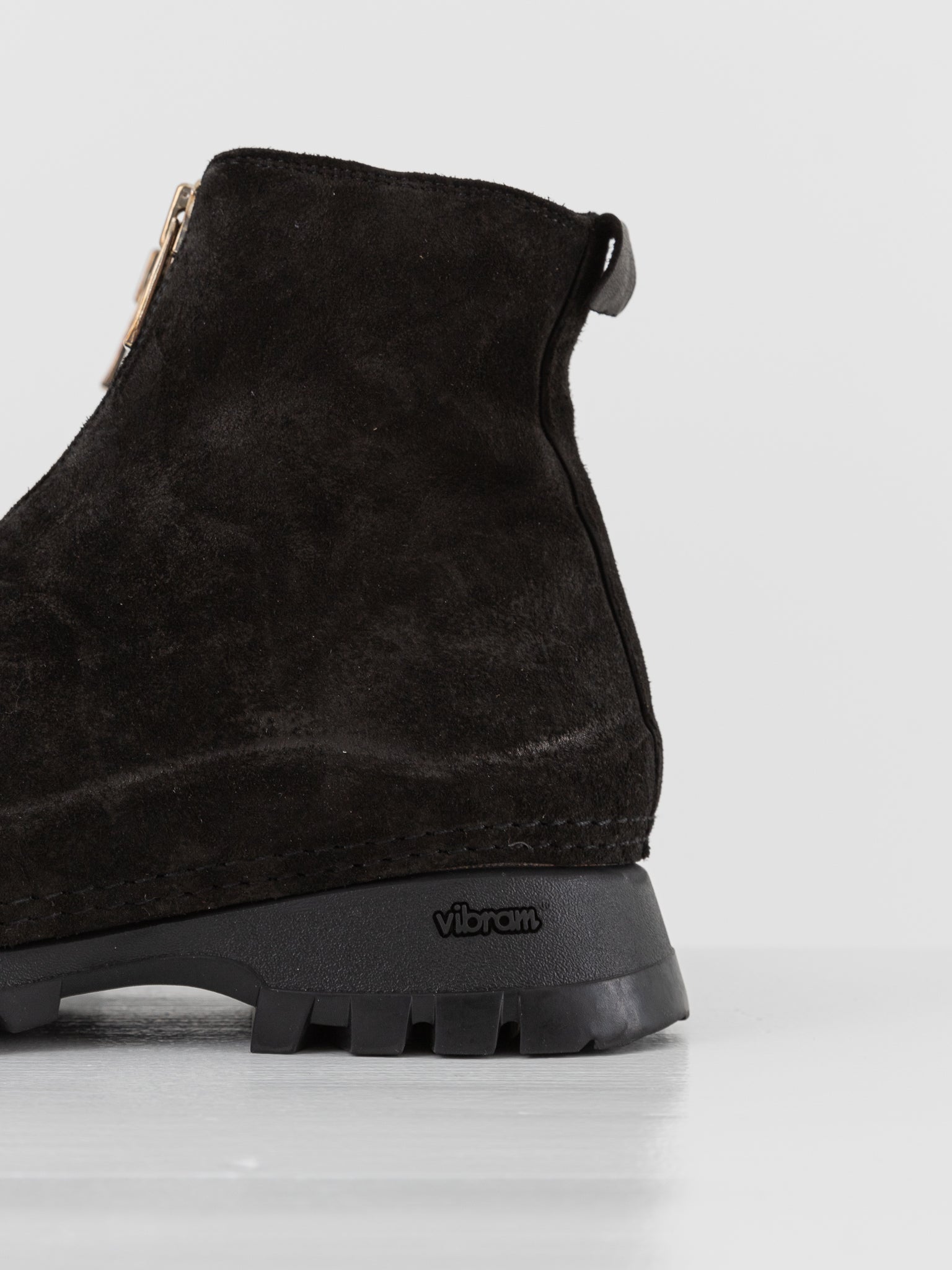 Guidi Front Zip Sneaker Boot VS01 in Black - GUIDI at Worthwhile - shop BOOT