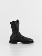 Guidi Mid Calf Zip Boot 310WV in Black - GUIDI at Worthwhile - shop BOOT