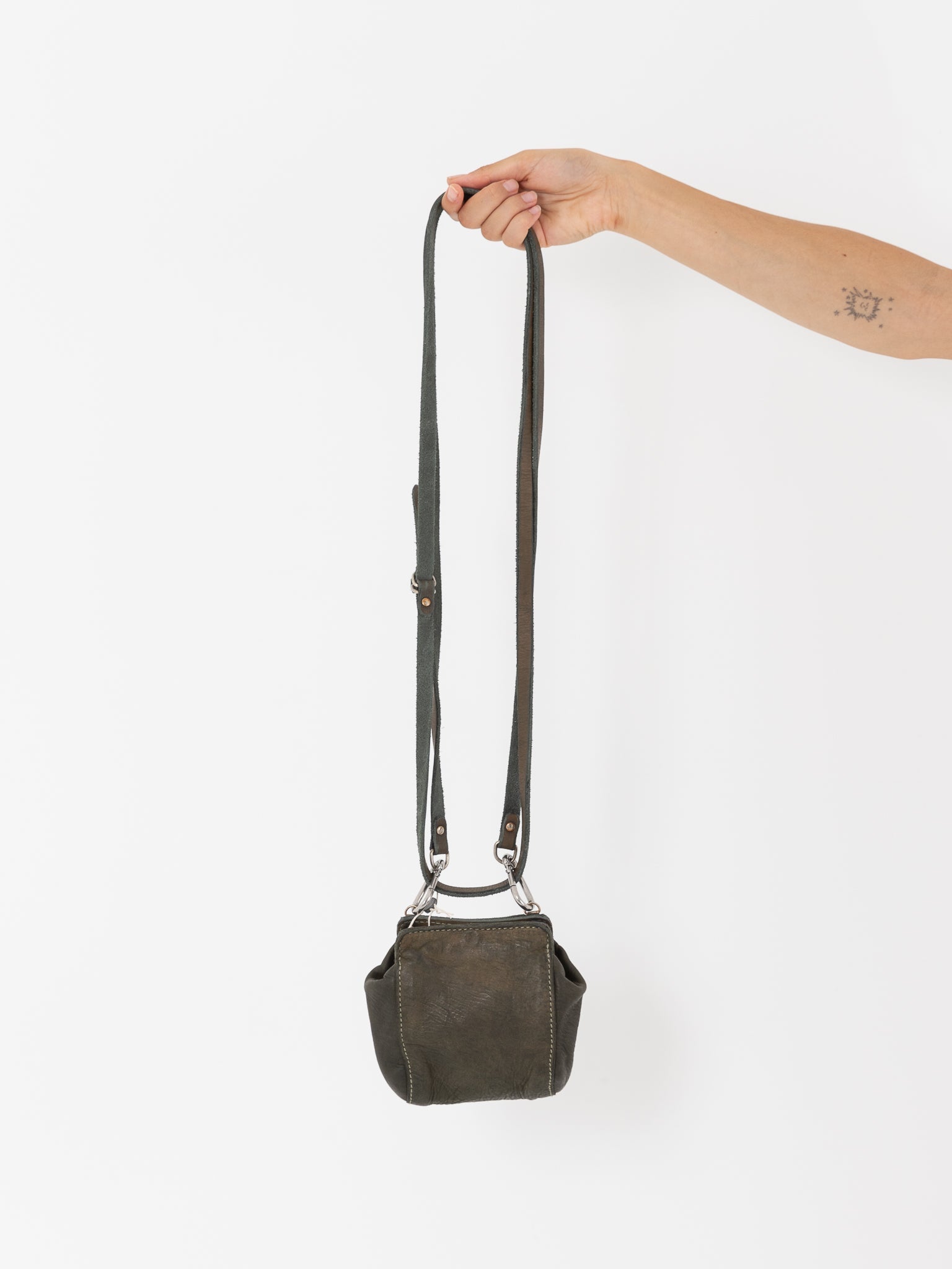 Guidi Crossbody Bag RT02 in Olive - GUIDI at Worthwhile - shop BAG