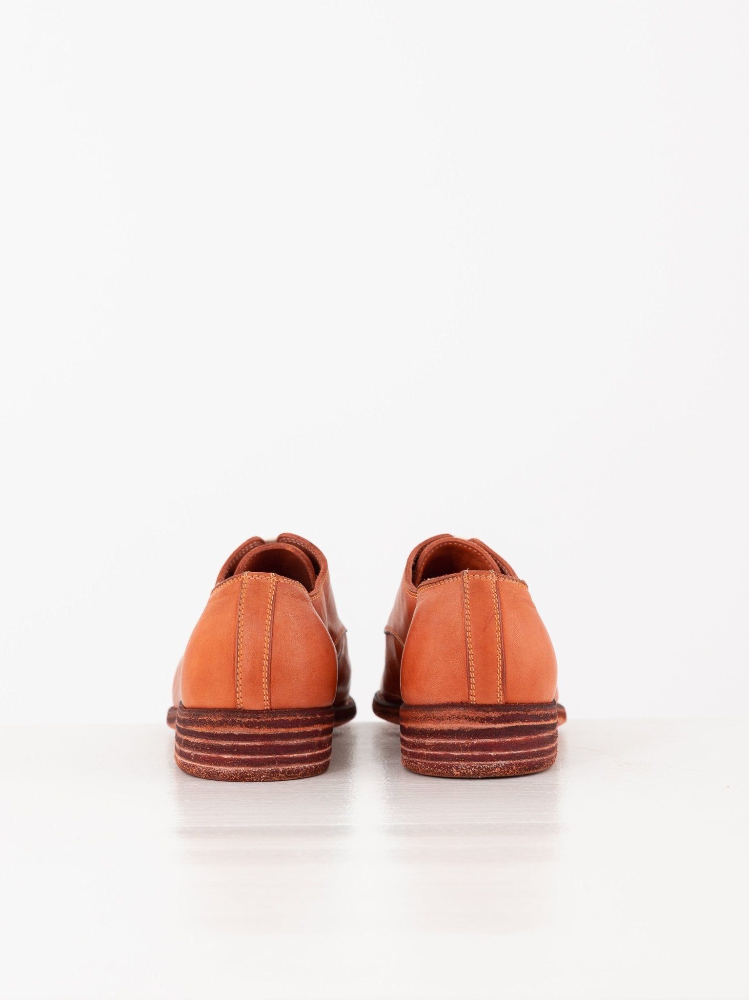 Guidi Vintage Ball Derby 112 in Coral - GUIDI at Worthwhile - shop SHOES