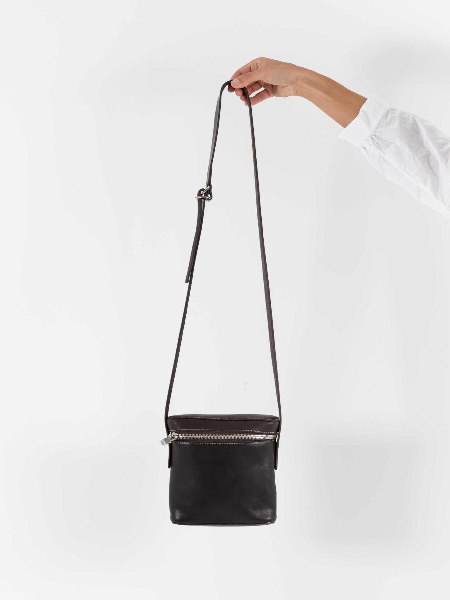 Guidi Zipped Bag C3 in Dark Brown - GUIDI at Worthwhile - shop BAG
