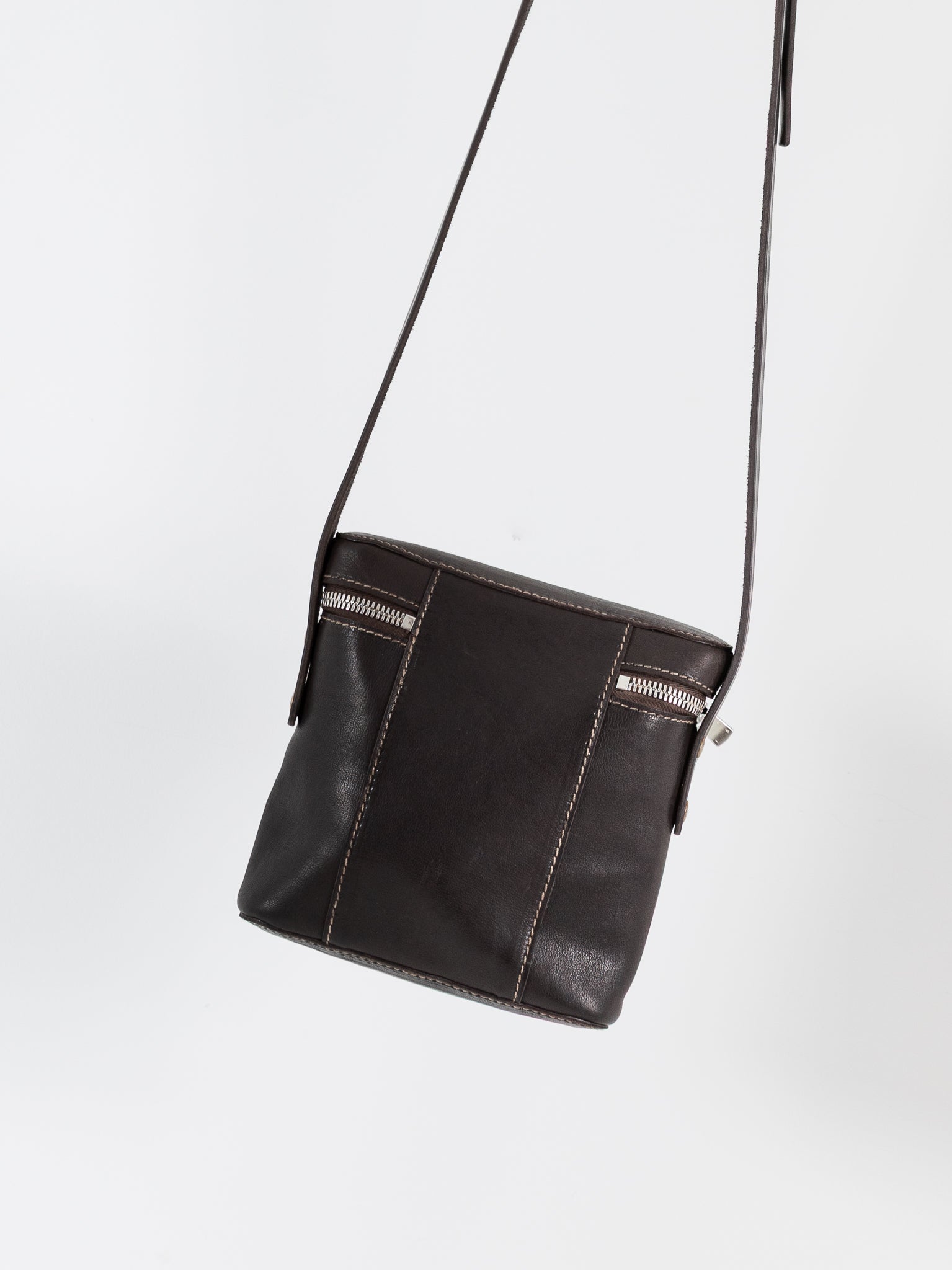 Guidi Zipped Bag C3 in Dark Brown - GUIDI at Worthwhile - shop BAG