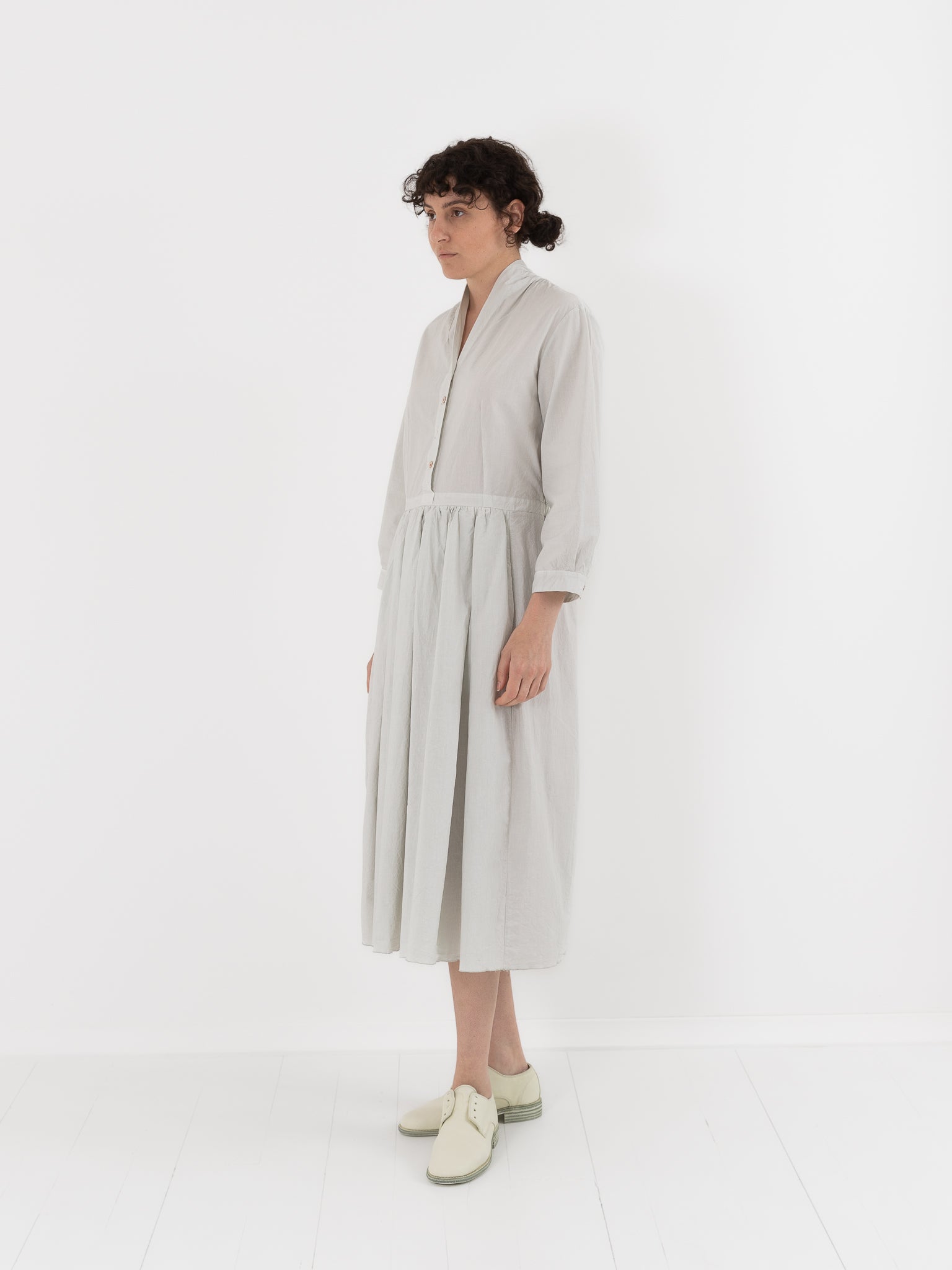 Hannoh Wessel Dress Delaney in Old Pearl - HANNOH at Worthwhile - shop DRESS