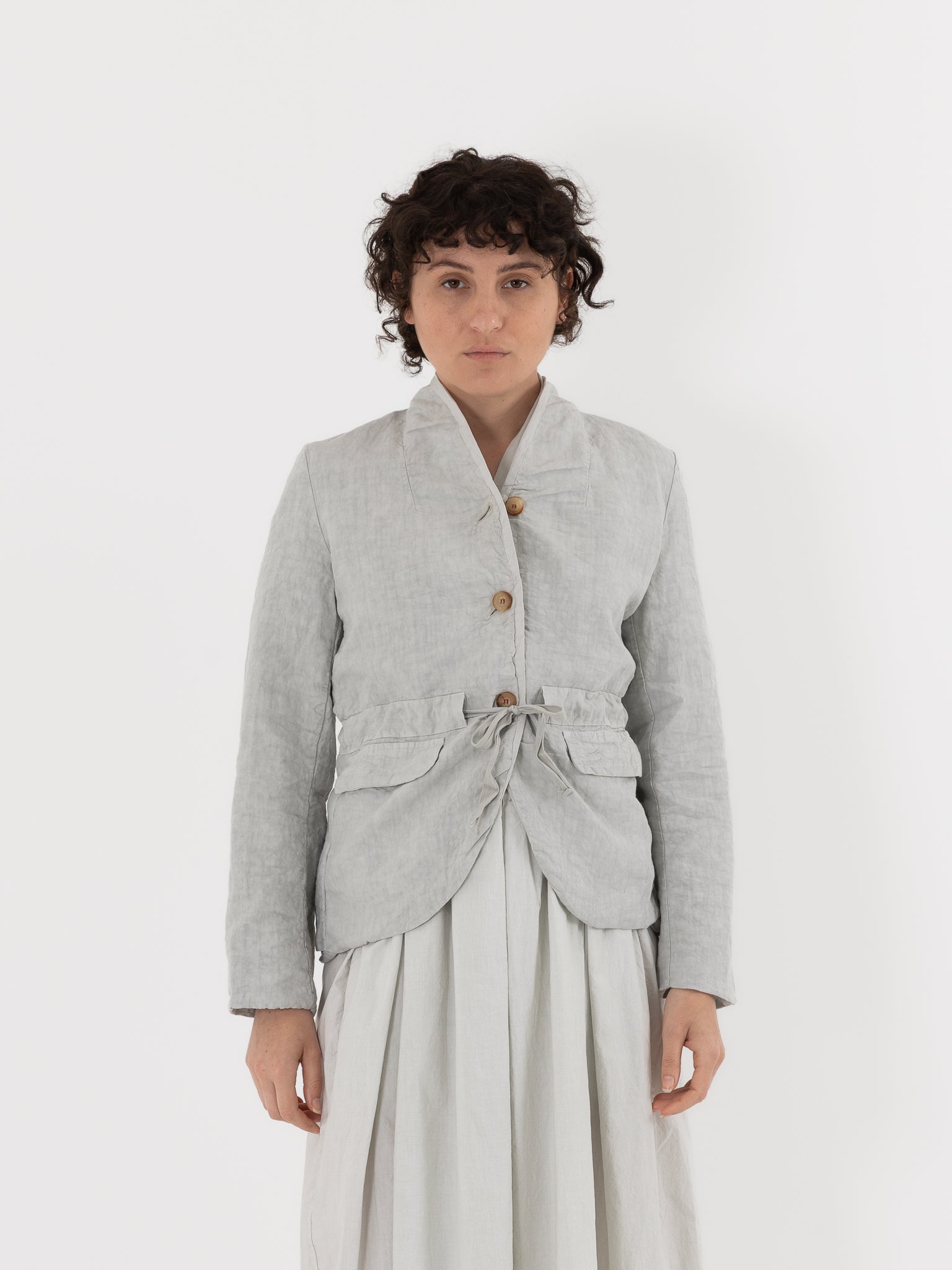 Hannoh Wessel Jacket Jamie in Pearl - HANNOH at Worthwhile - shop JACKET