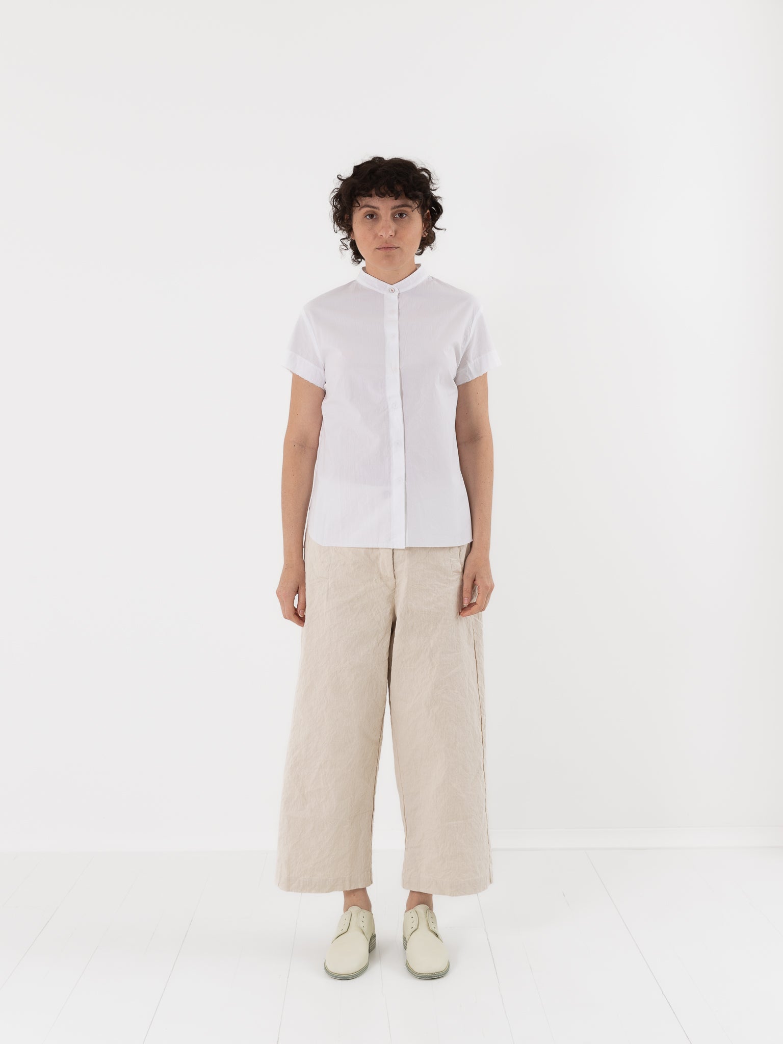 Hannoh Wessel Pants Paulette in Natural - HANNOH at Worthwhile - shop PANT
