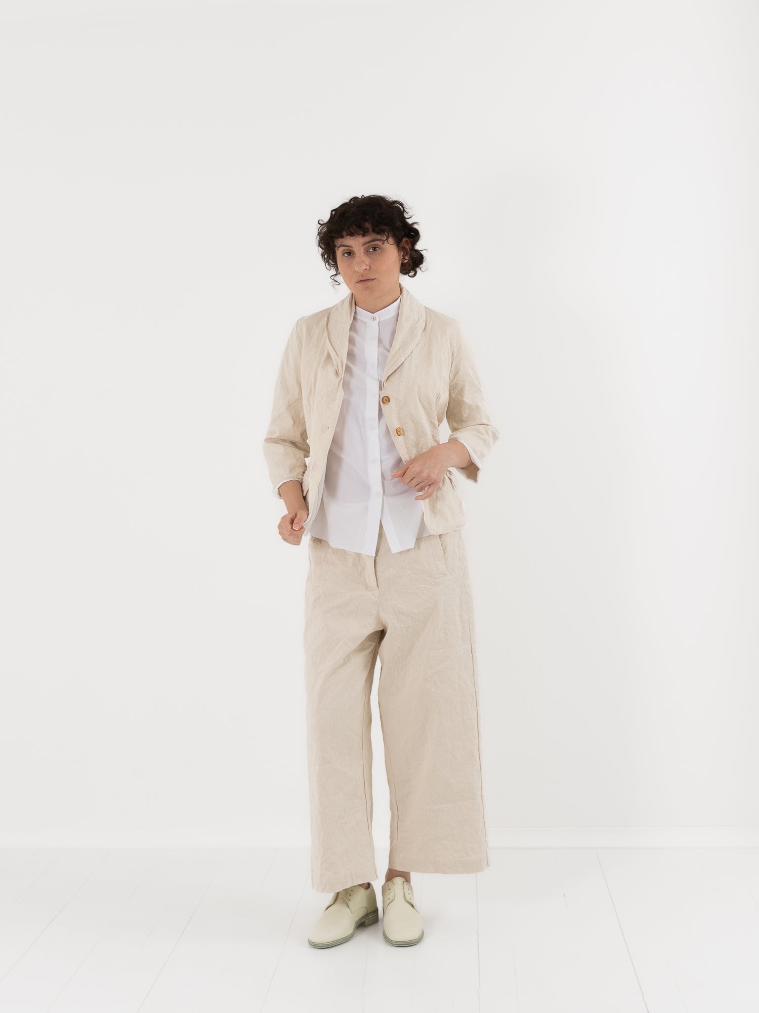 Hannoh Wessel Jacket Joy in Natural - HANNOH at Worthwhile - shop JACKET