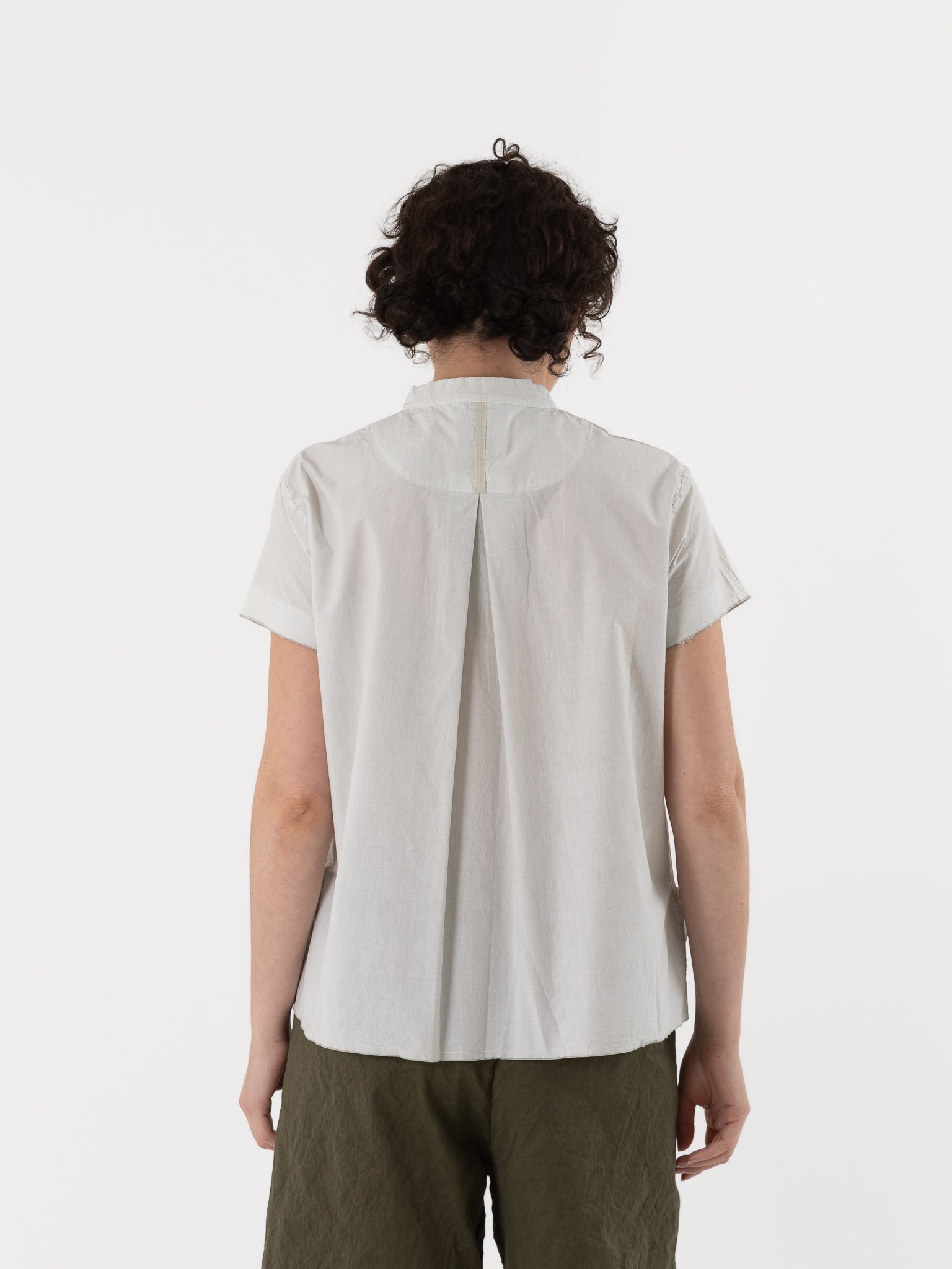 Hannoh Wessel Shirt Savannah in Old Pearl - HANNOH at Worthwhile - shop TOP