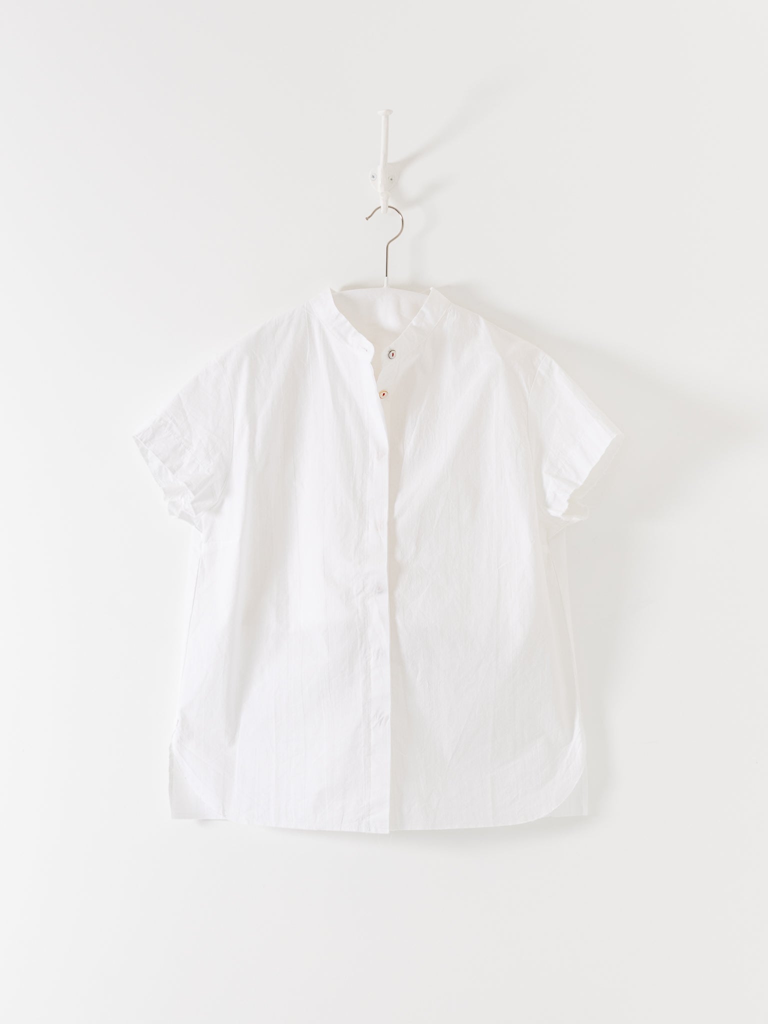 Hannoh Wessel Shirt Savannah in White - HANNOH at Worthwhile - shop TOP