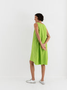 Hannoh Dress Doris in Lime - HANNOH at Worthwhile - shop DRESS