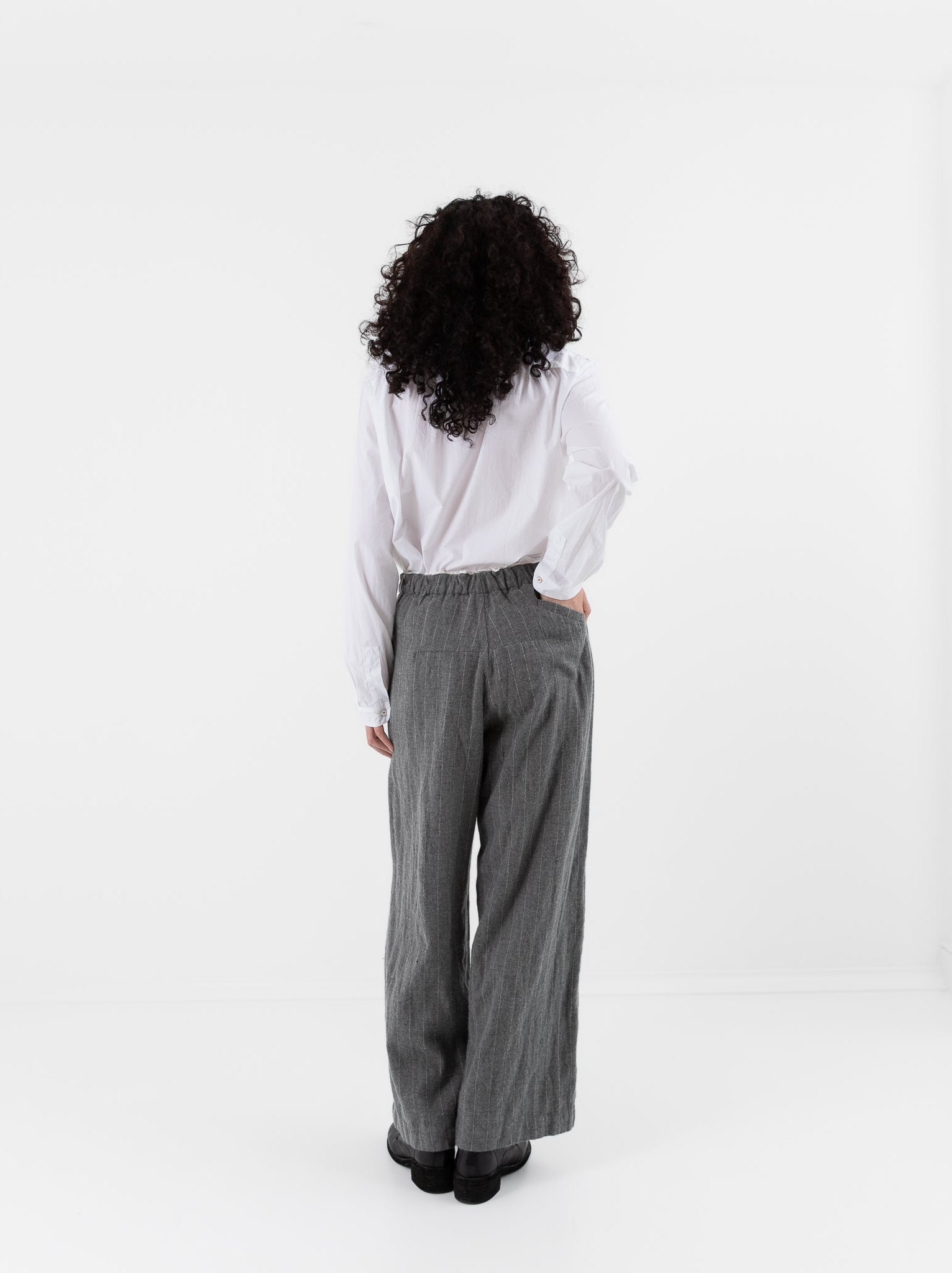 Hannoh Wessel Pants Paulette in Grey - HANNOH at Worthwhile - shop PANT
