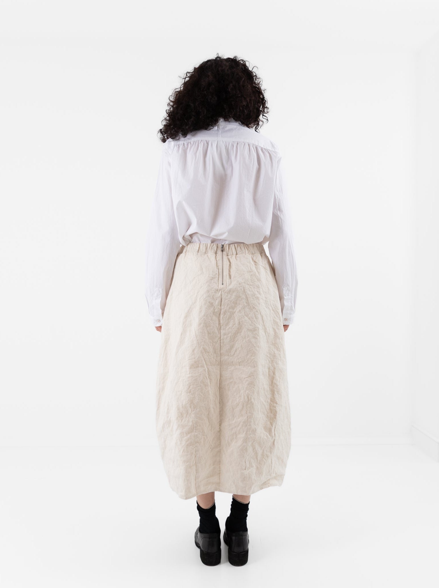 Hannoh Wessel Skirt Juliette in Natural - HANNOH at Worthwhile - shop SKIRT