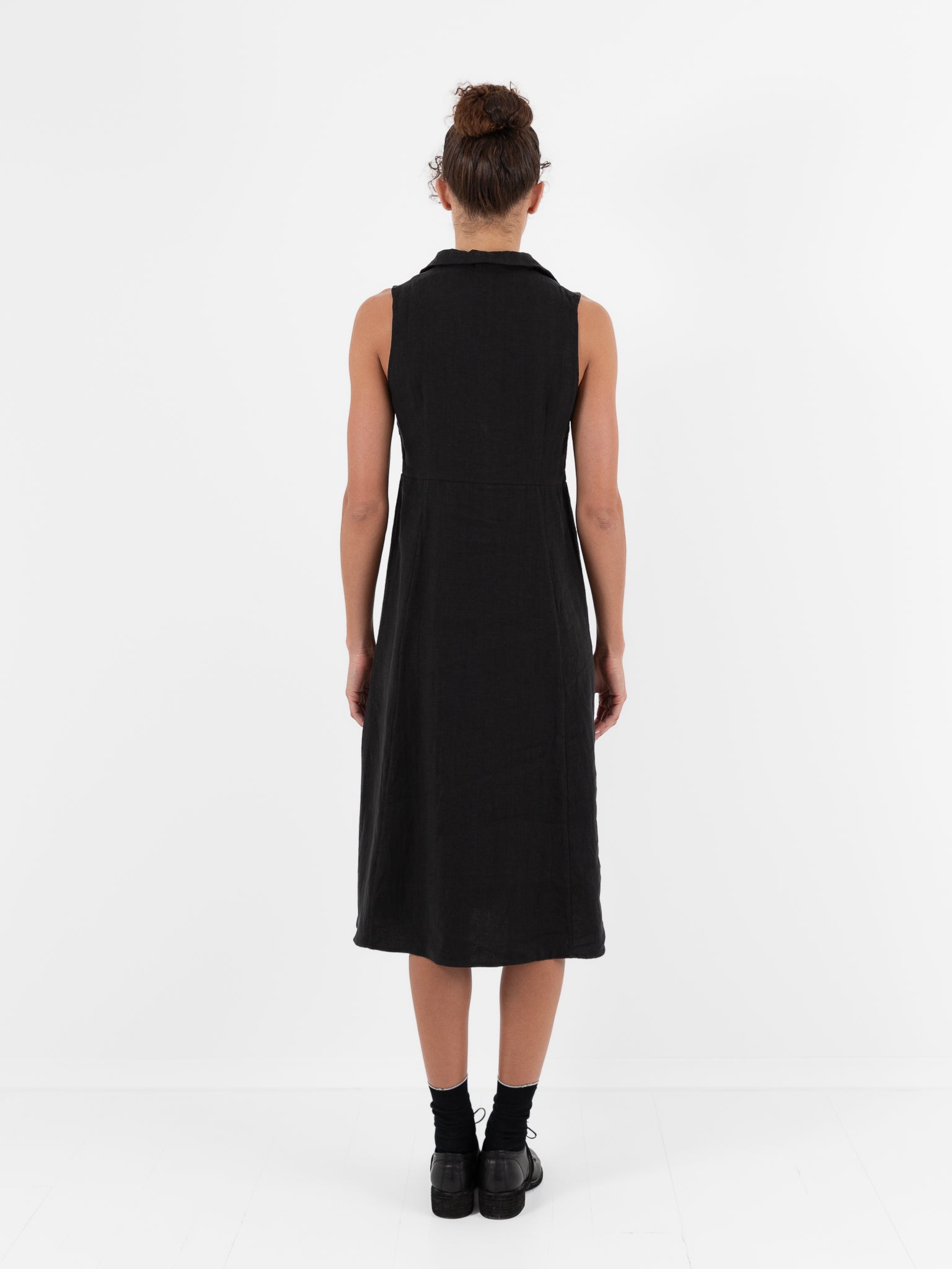 Hazel Brown Farm Dress in Black - HAZEL BROWN at Worthwhile - shop DRESS