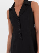 Hazel Brown Farm Dress in Black - HAZEL BROWN at Worthwhile - shop DRESS