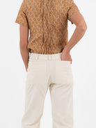 Hazel Brown Corduroy Trousers in Ivory - HAZEL BROWN at Worthwhile - shop PANT
