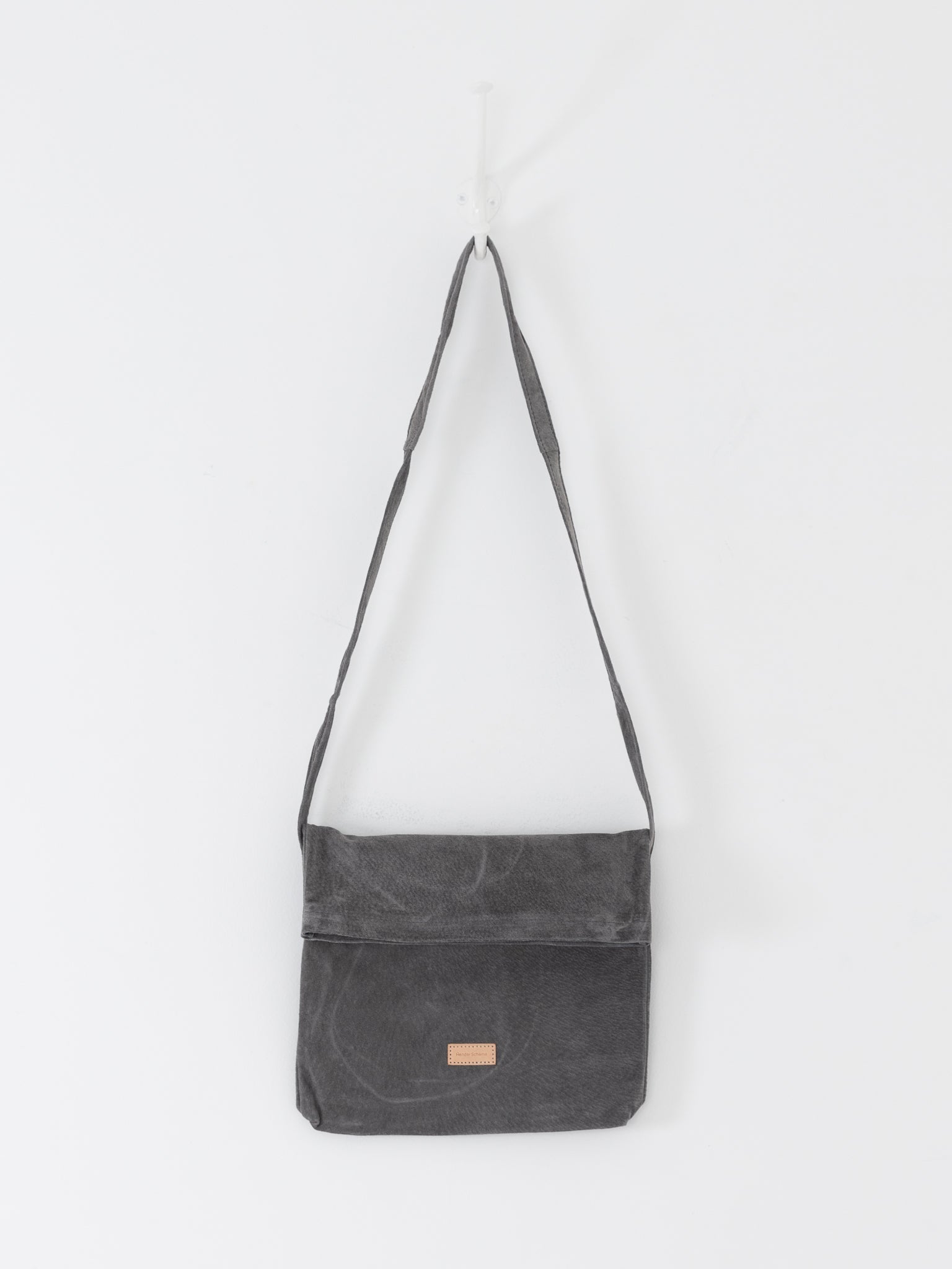 Hender Scheme Small Flap Shoulder Bag in Dark Grey – Worthwhile