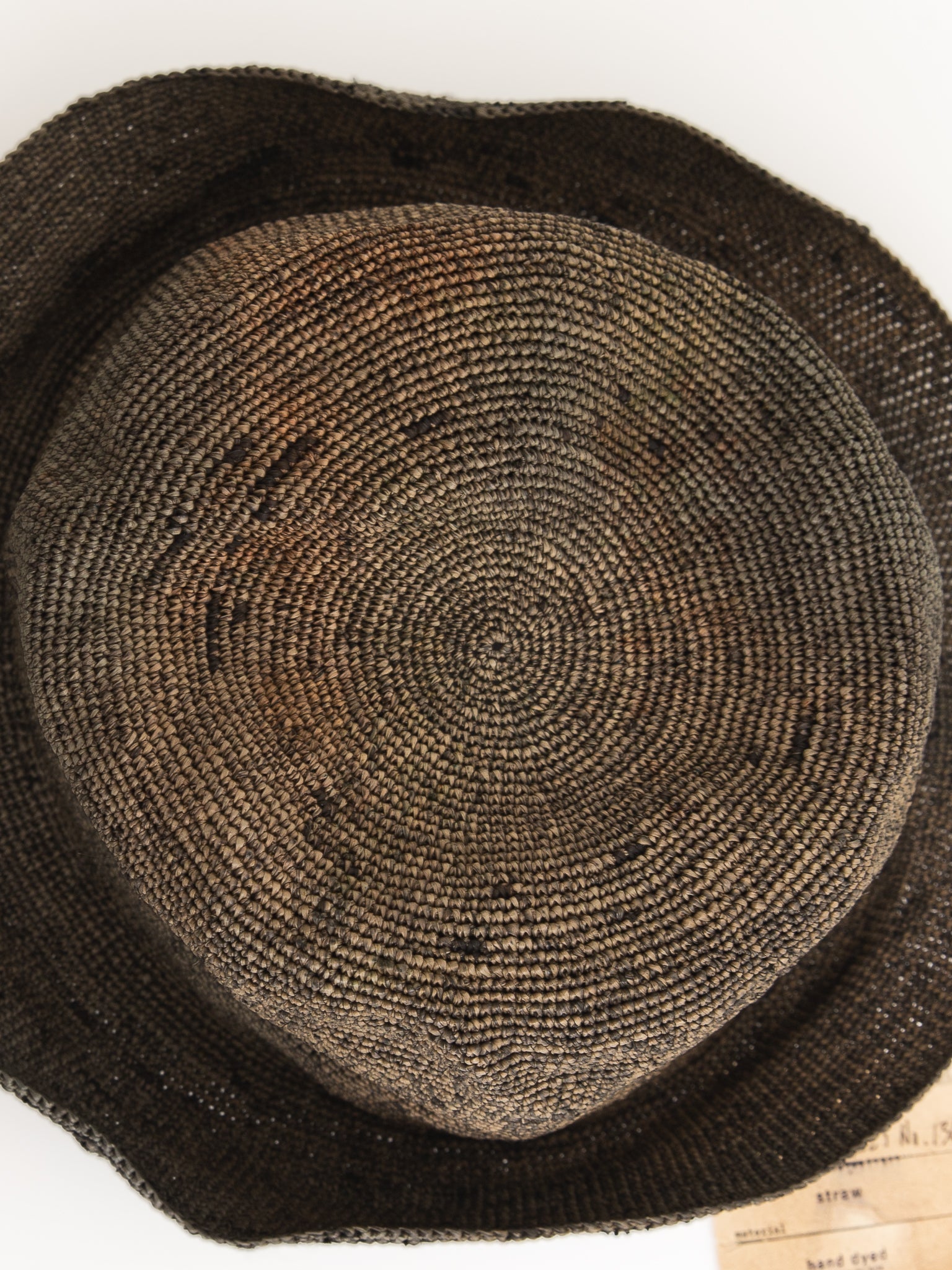 Horisaki One of a Kind Straw Hat No. 136 - HORISAKI at Worthwhile - shop HAT