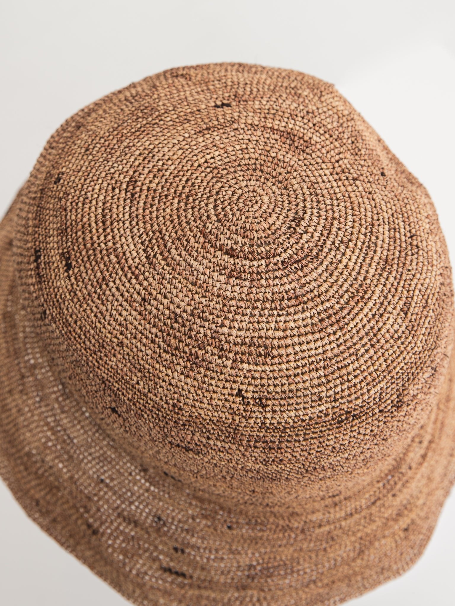 Horisaki Lampshade Straw Hat in Camel - HORISAKI at Worthwhile - shop HAT