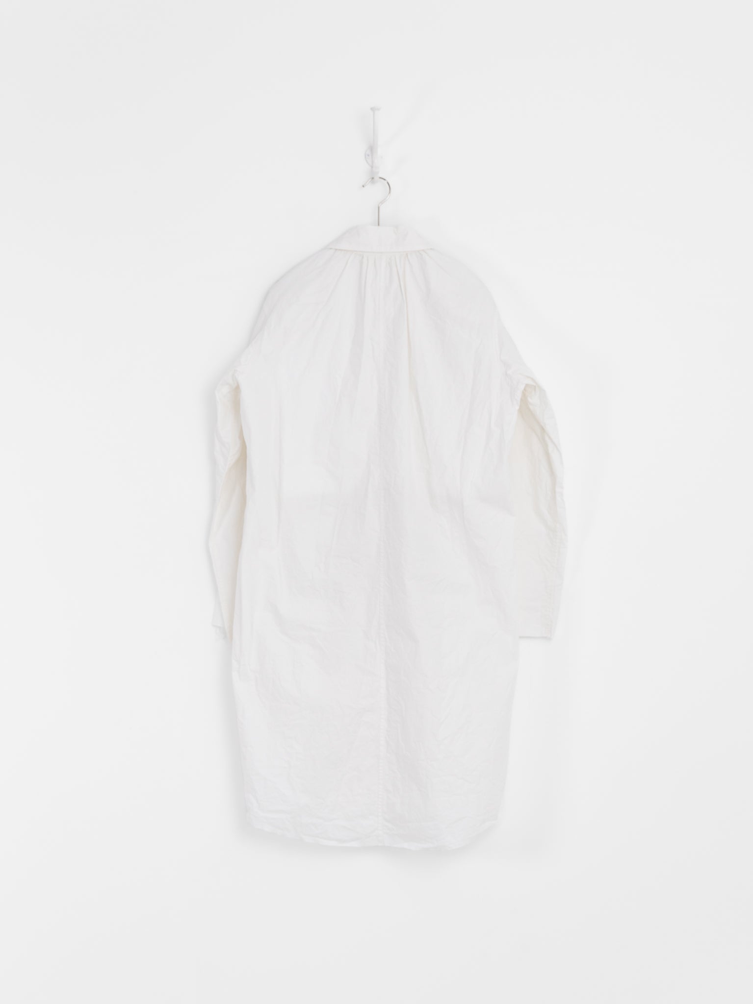 John Alexander Skelton Thespian Sleep Shirt in White - JOHN ALEXANDER SKELTON at Worthwhile - shop TOP