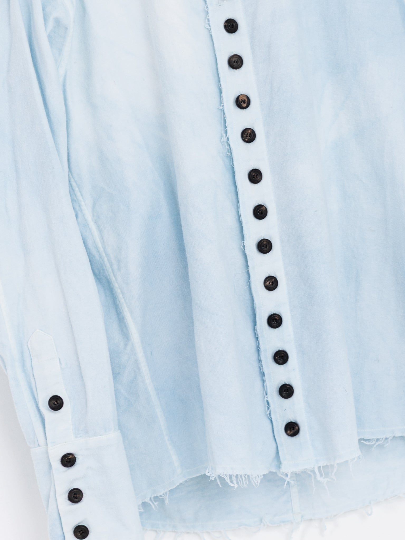 John Alexander Skelton Dagdha Shirt in Woad - JOHN ALEXANDER SKELTON at Worthwhile - shop TOP