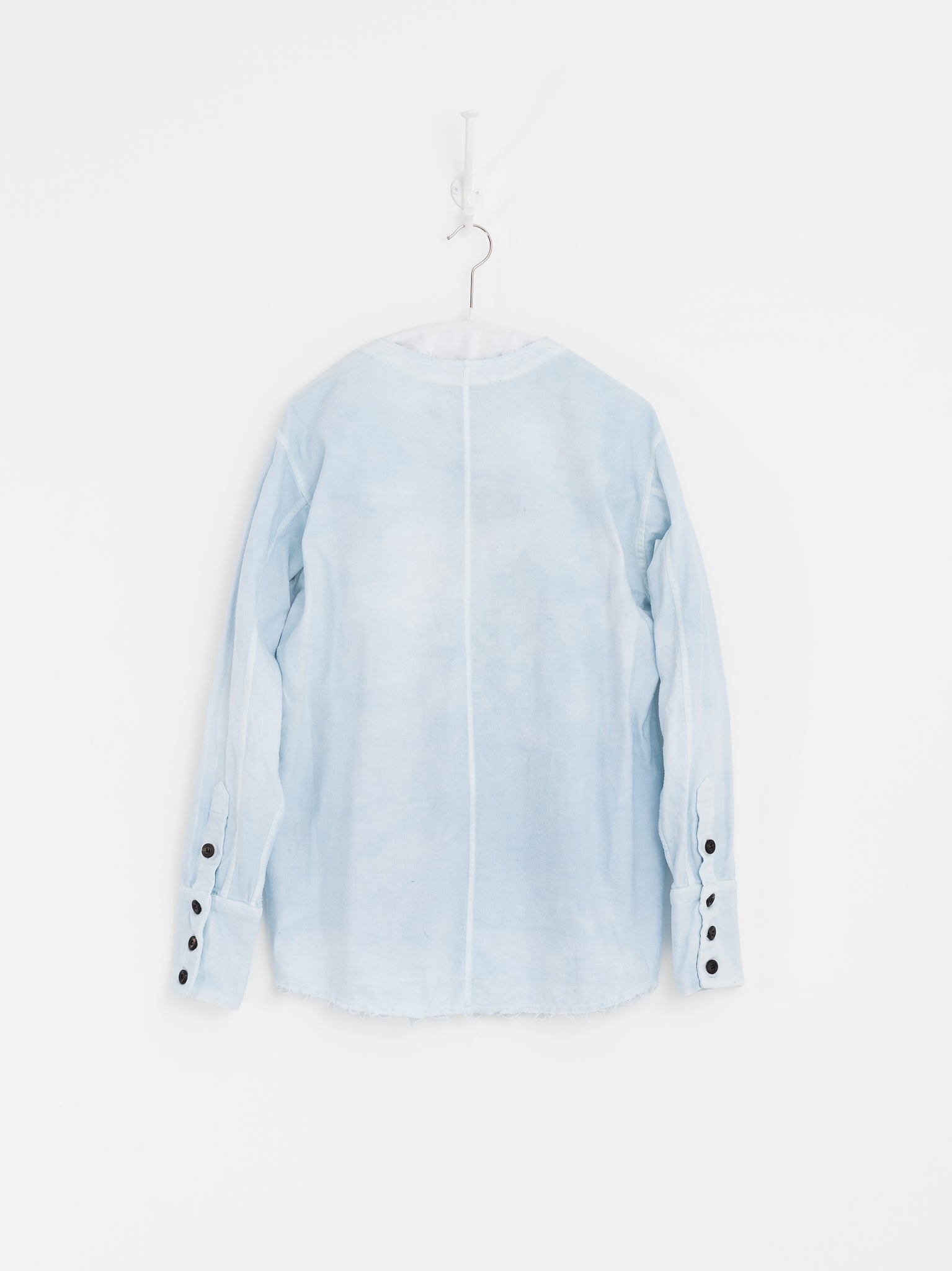 John Alexander Skelton Dagdha Shirt in Woad - JOHN ALEXANDER SKELTON at Worthwhile - shop TOP