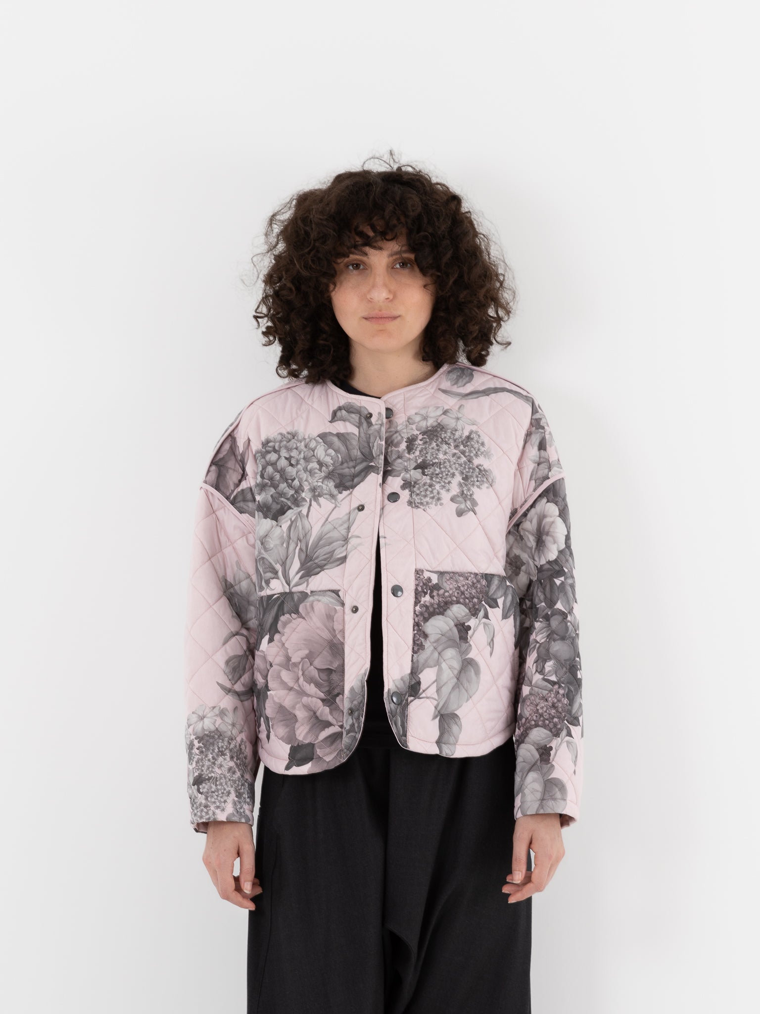 Konrad Isabella Jacket in Blush & Rosa Flower - KONRAD at Worthwhile - shop JACKET