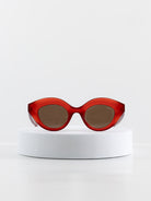 Lapima Nina Petit Sunglasses - Red Solid - LAPIMA at Worthwhile - shop SUNGLASSES