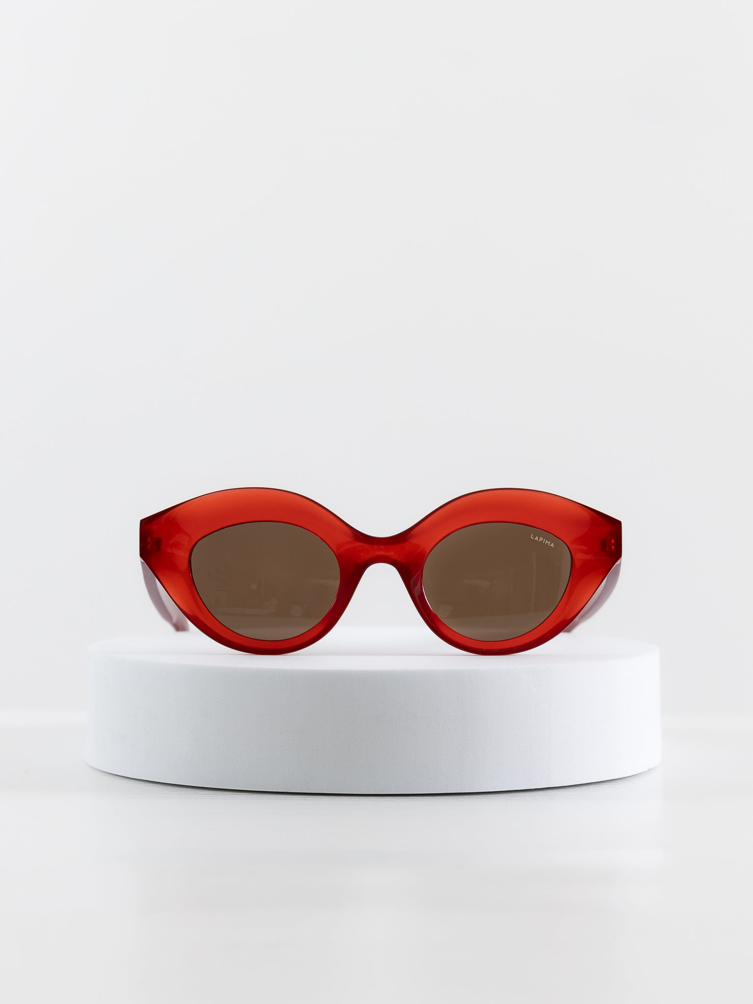 Lapima Nina Petit Sunglasses - Red Solid - LAPIMA at Worthwhile - shop SUNGLASSES