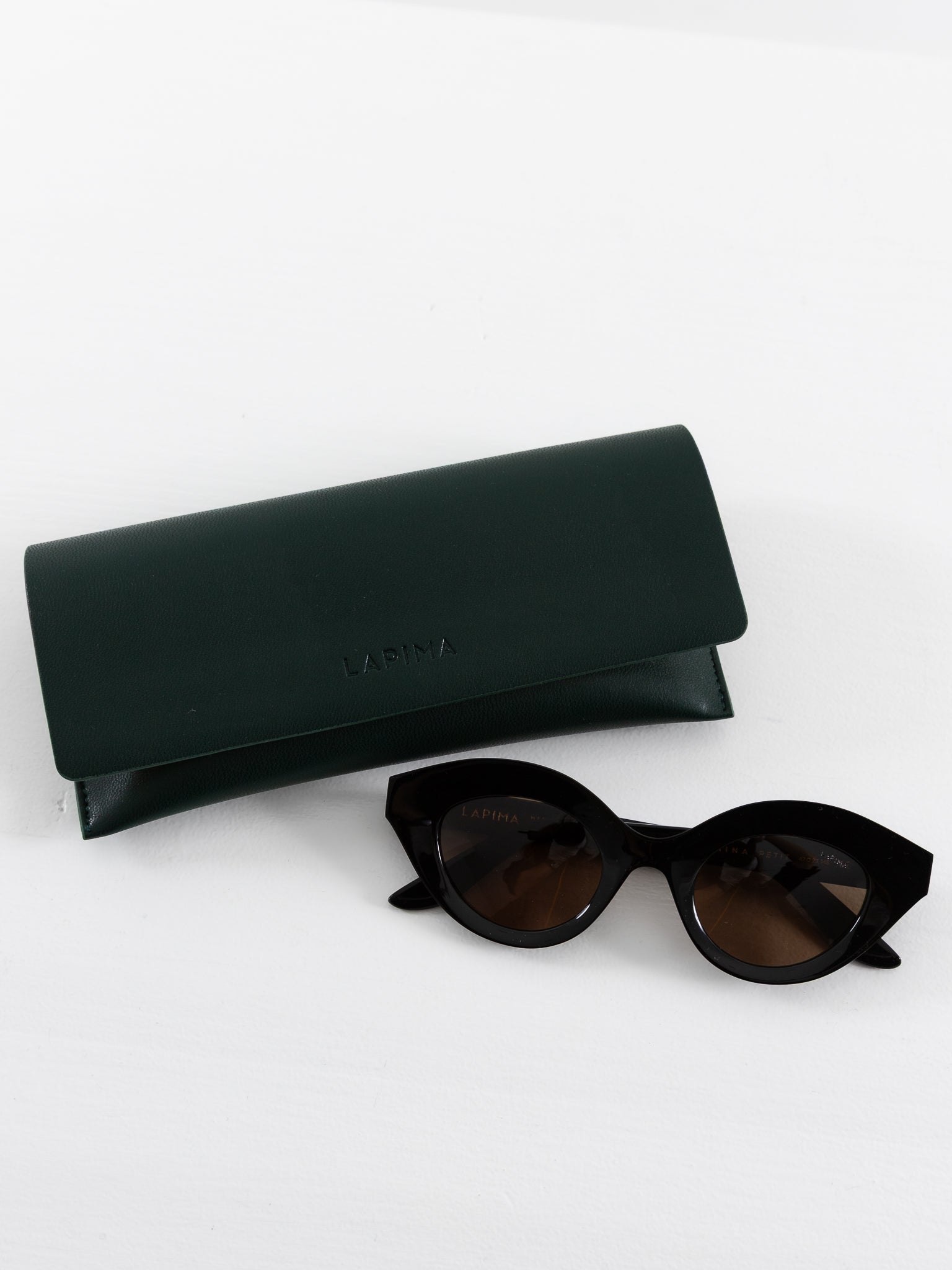 Lapima Nina Petit Sunglasses - Black Solid - LAPIMA at Worthwhile - shop SUNGLASSES