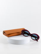 Lapima Ines Sunglasses - Açai Blue Sky - LAPIMA at Worthwhile - shop SUNGLASSES