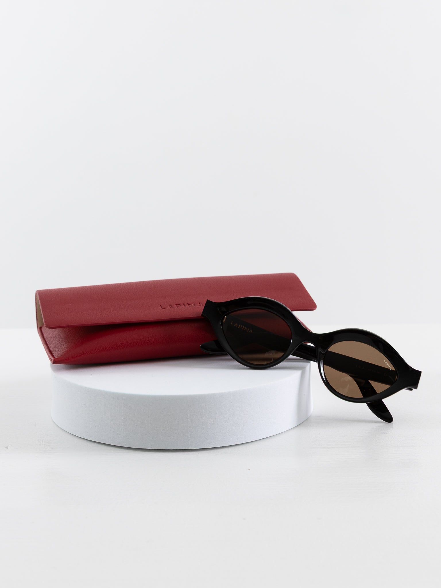 Lapima Isa Sunglasses - Black Solid - LAPIMA at Worthwhile - shop SUNGLASSES