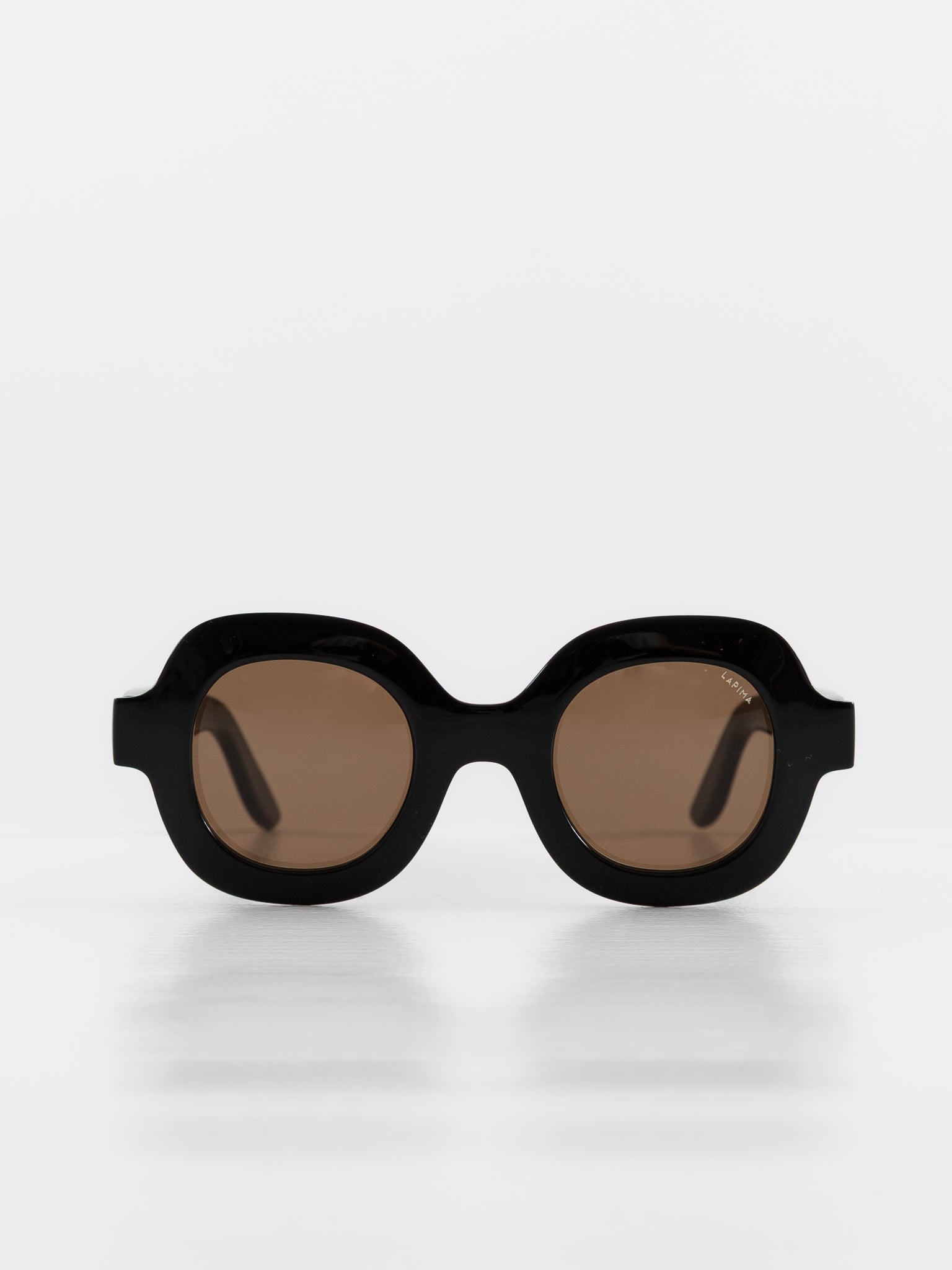 Lapima Catarina Sunglasses - Black Solid - LAPIMA at Worthwhile - shop SUNGLASSES
