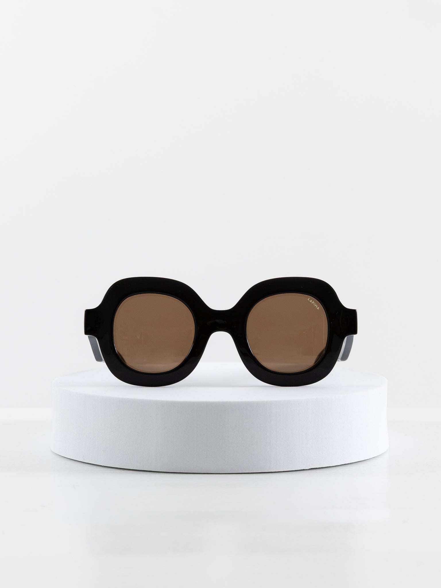 Lapima Catarina Sunglasses - Black Solid - LAPIMA at Worthwhile - shop SUNGLASSES