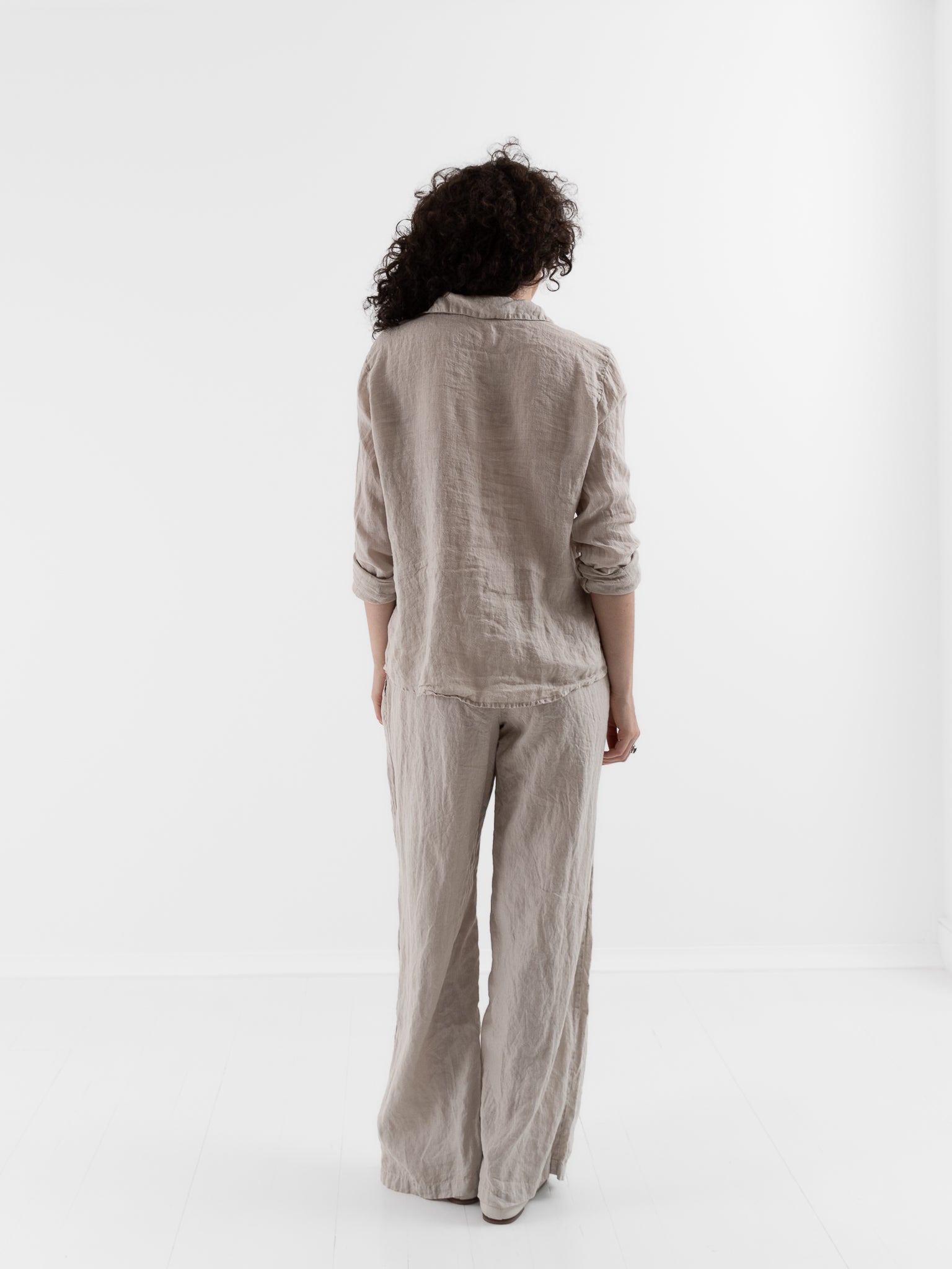 Llea Blue Dana Pant in Oat - LLEA BLUE at Worthwhile - shop PANT
