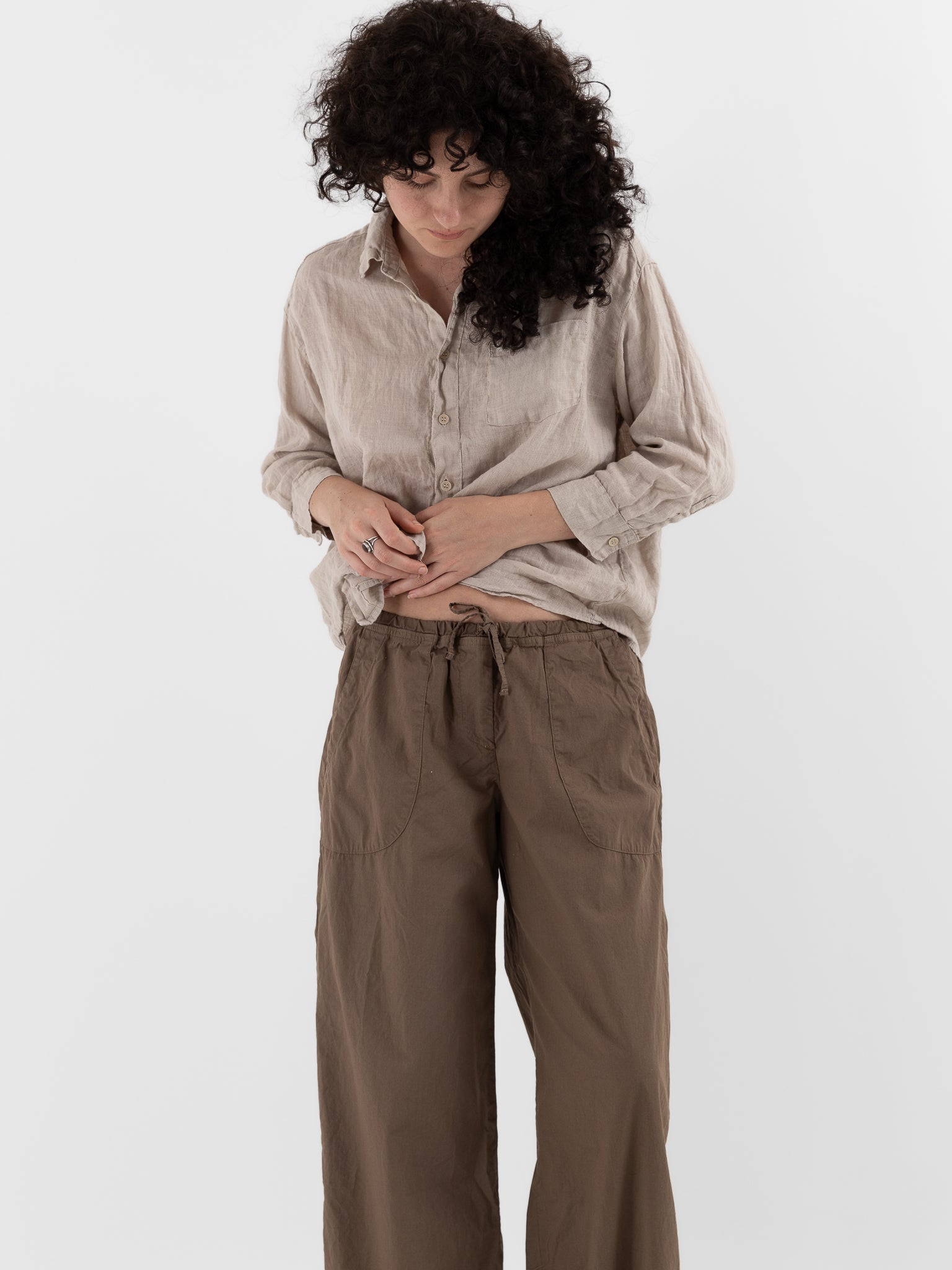 Llea Blue Sailor Pant in Bark - LLEA BLUE at Worthwhile - shop PANT